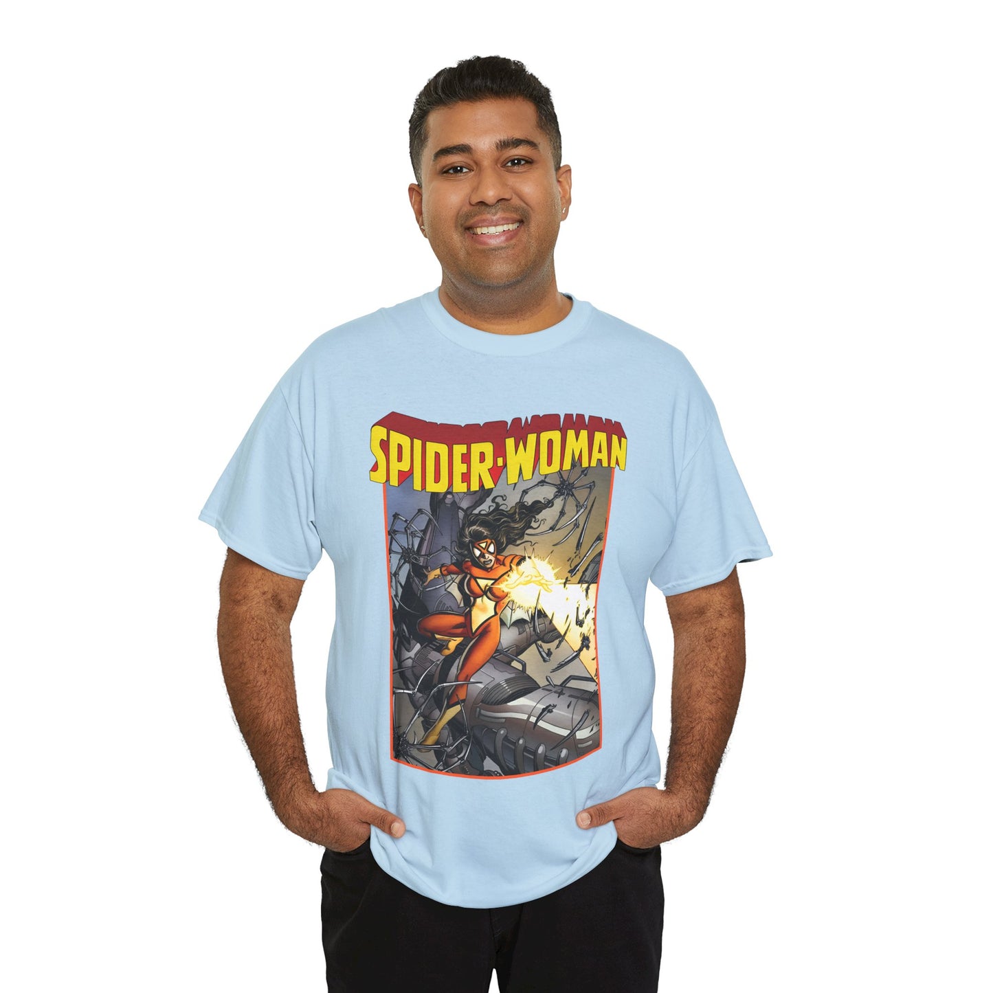 Spider-Woman T-Shirt - George Perez Art - Jessica Drew - Marvel Comics