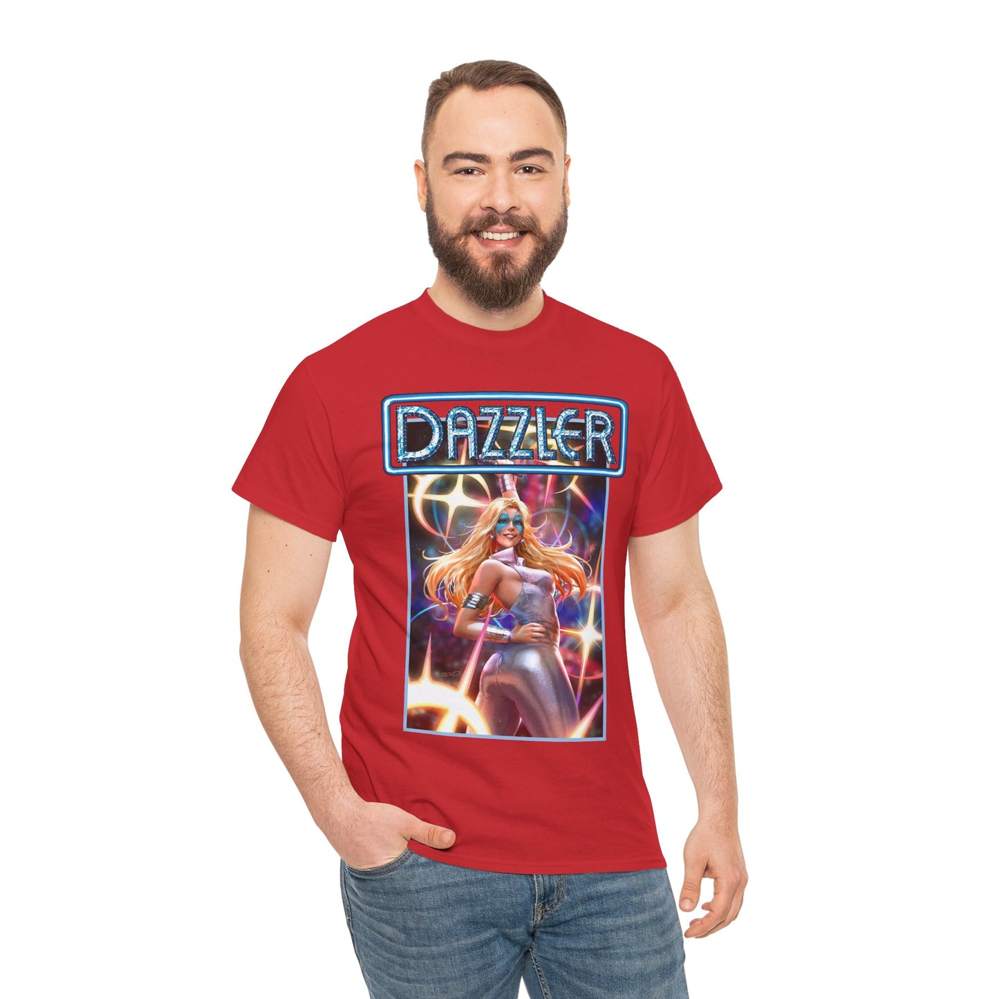 Dazzler T-Shirt - Derrick Chew Art - Alison Blaire - Mutant Pop Star - X-Men Member - Marvel Comics