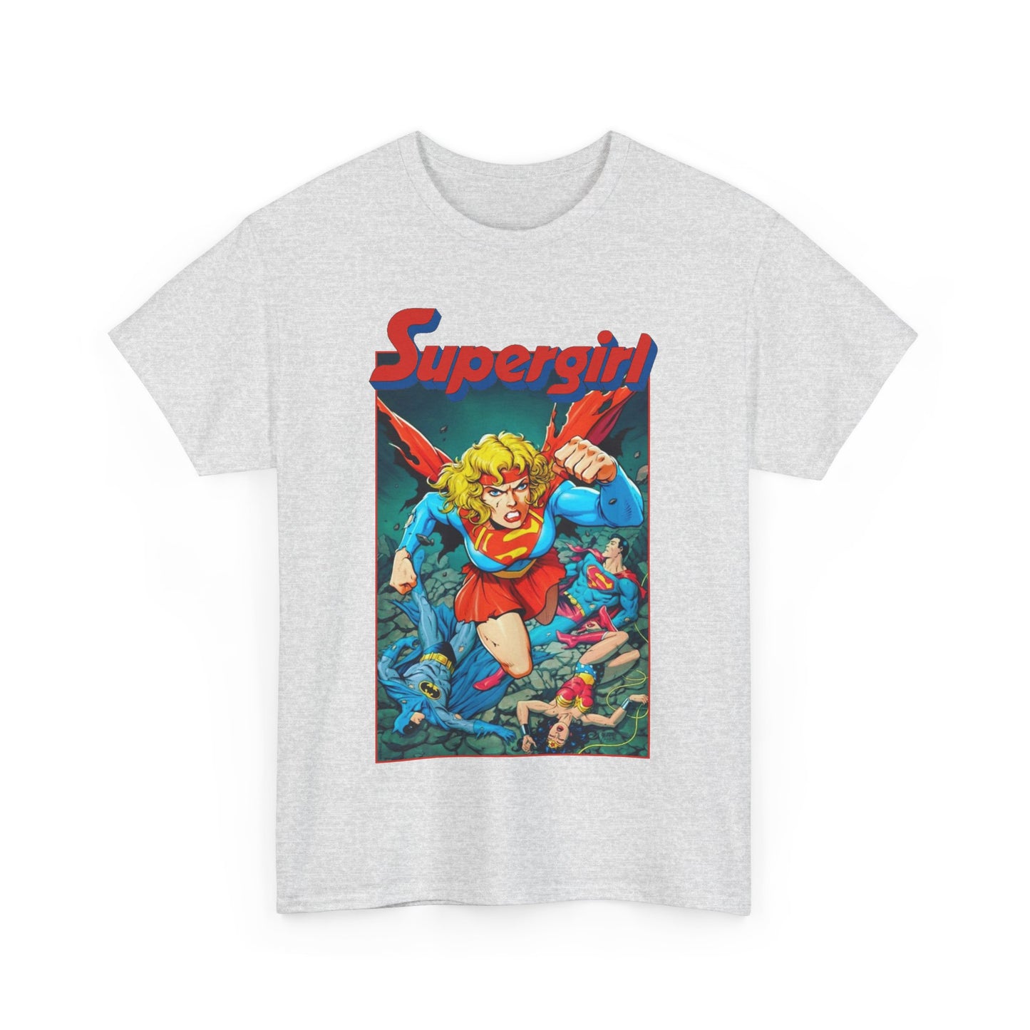 Supergirl T-Shirt - Tom Grummett Art - Crisis on Infinite Earths - Classic DC Comics Series - Death of Supergirl