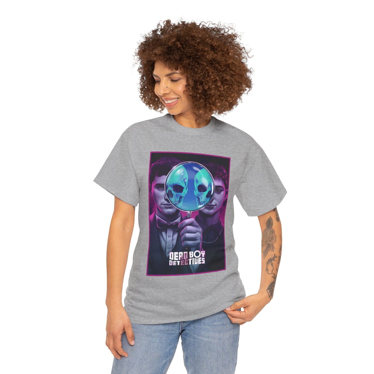 Deadboy Detectives T-Shirt - Sandman Spin-Off, Vertigo Comics - Netflix Series - George Rexstrew & Jayden Revri