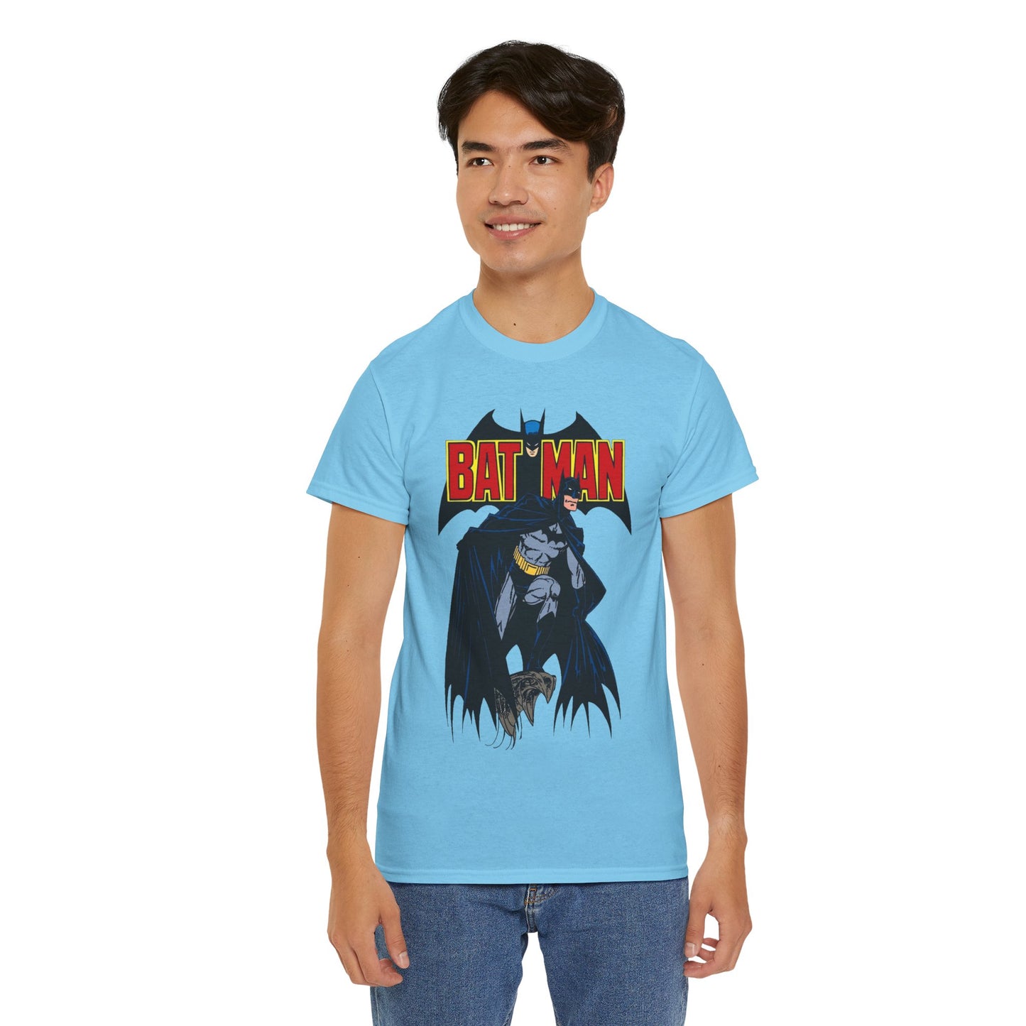 Golden Age Batman T-Shirt - John Byrne Art - DC Comics - Gotham City - Justice Society Member - JSA