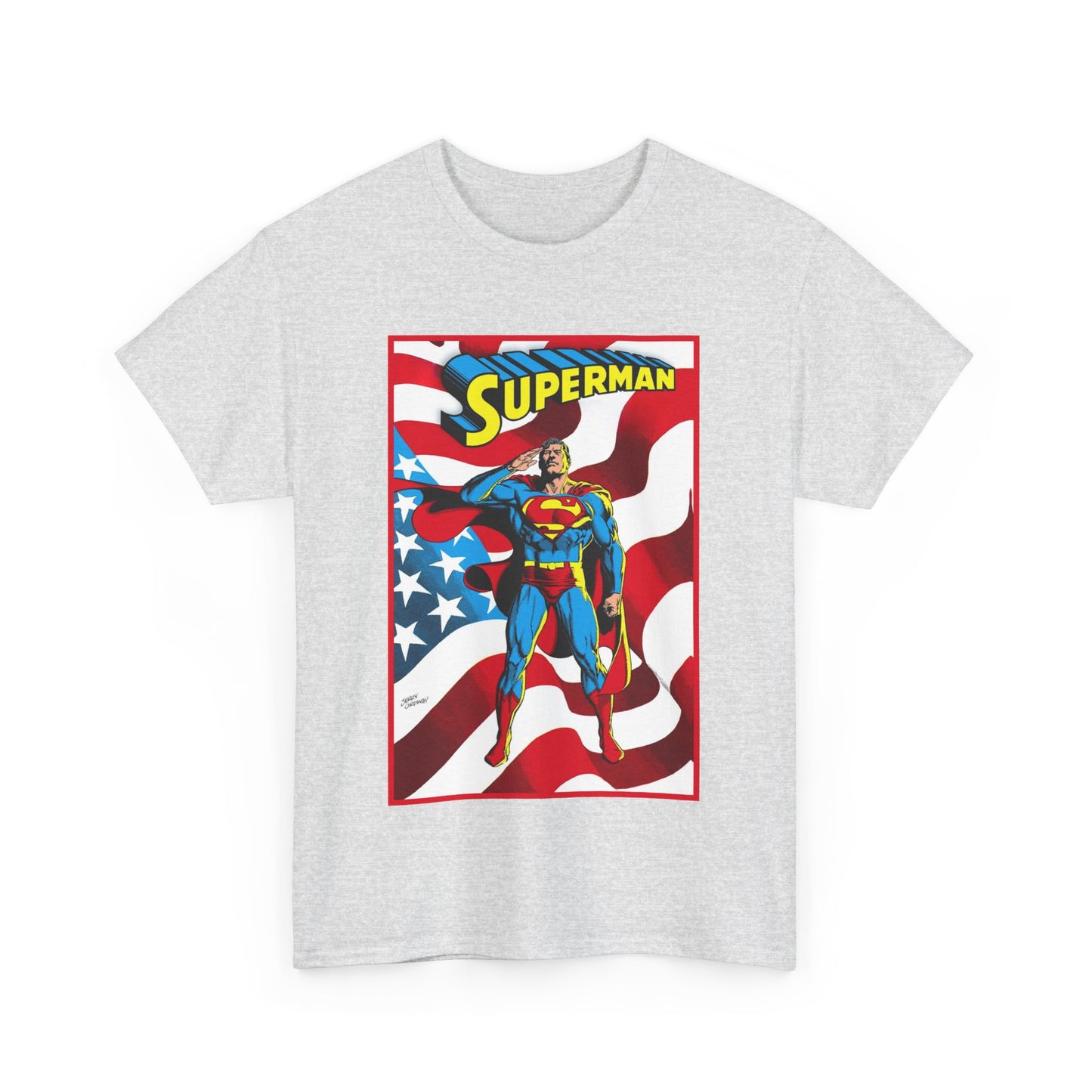 Superman T-Shirt - Jerry Ordway Art - Man of Steel, Metropolis - DC Comics