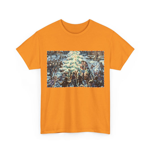 Wonder Woman Christmas T-Shirt - Steve Rude Art - DC Comics