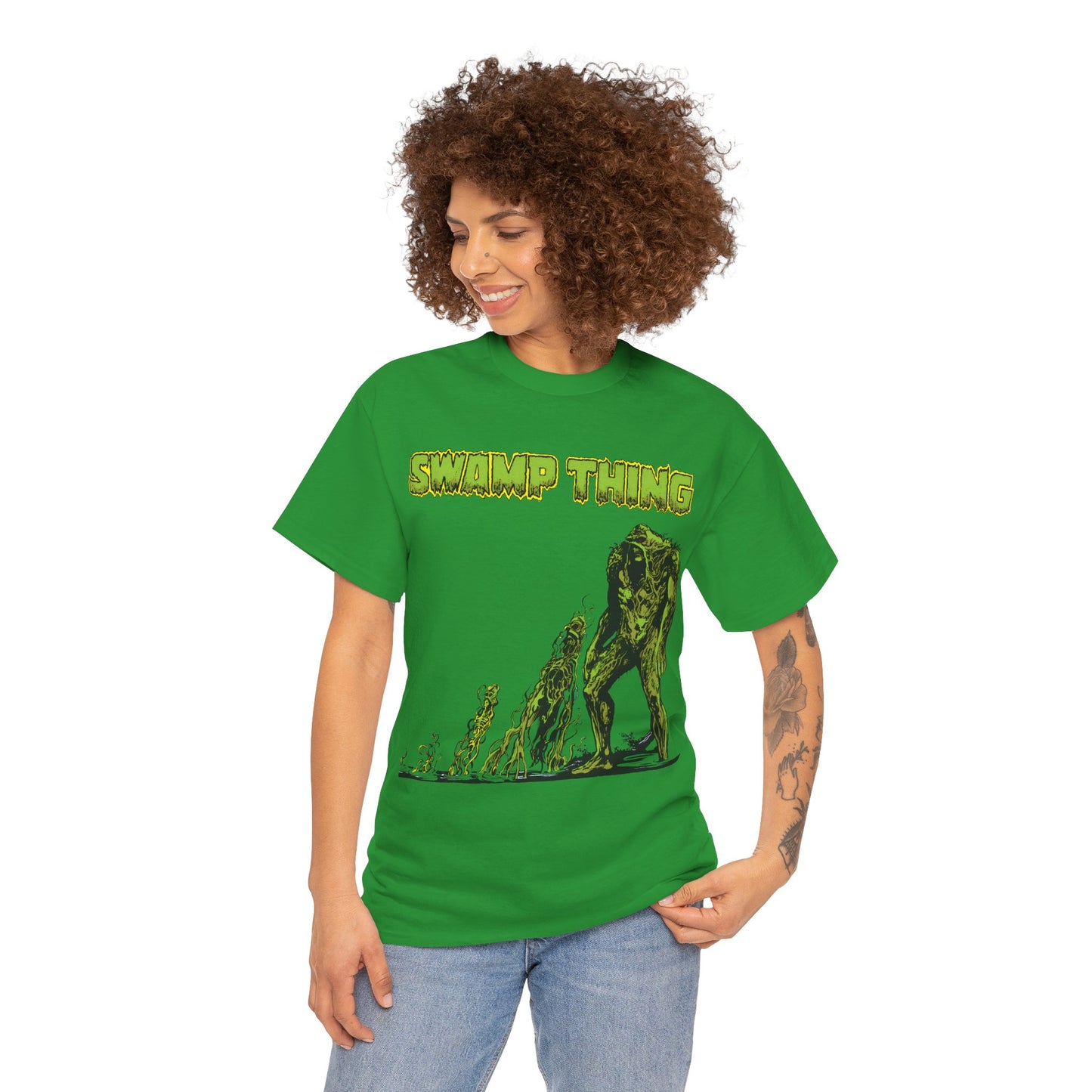 Swamp Thing T-Shirt - Stephen Bissette & John Totleben - Alec Holland - Avatar of the Green - DC Comics, Vertigo Comics