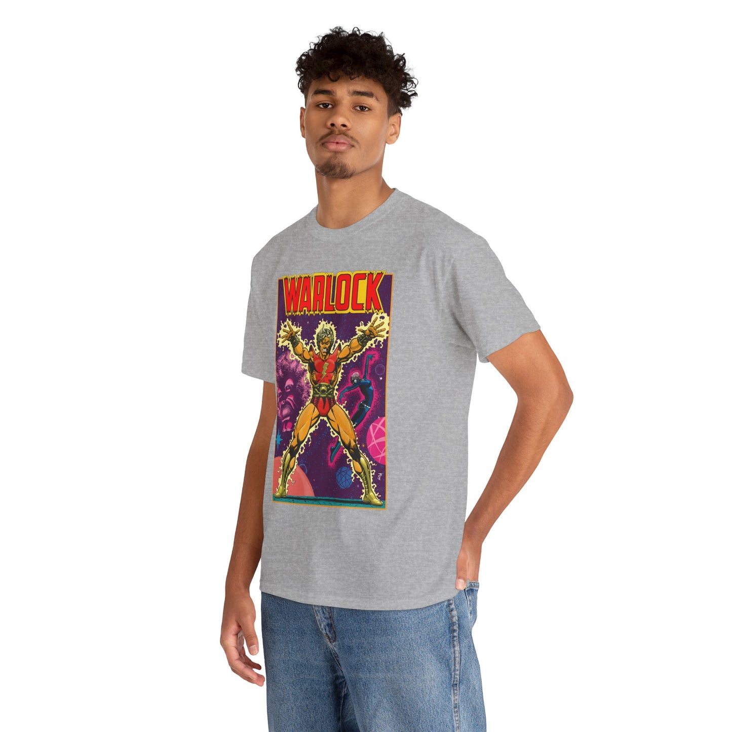 Adam Warlock T-Shirt - Jim Starlin Cover Art - Strange Tales #178 - Popular Marvel Comics Series - Cosmic Heroes