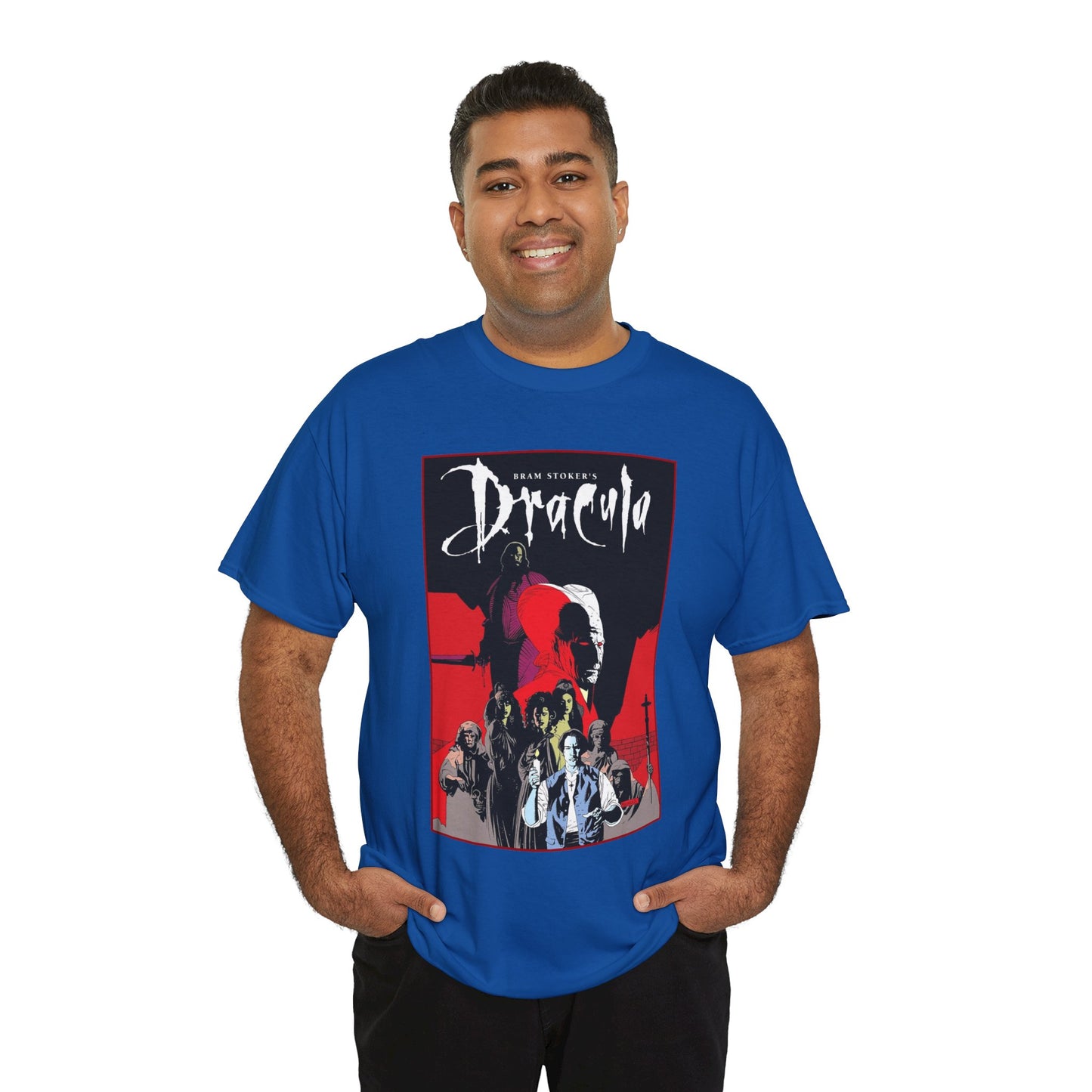 Bram Stoker's Dracula T-Shirt - Mike Mignola Art - Francis Ford Coppola Movie - Mina Murray, Jonathan Harker