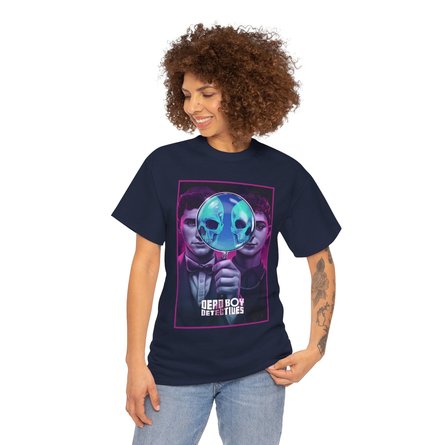 Deadboy Detectives T-Shirt - Sandman Spin-Off, Vertigo Comics - Netflix Series - George Rexstrew & Jayden Revri