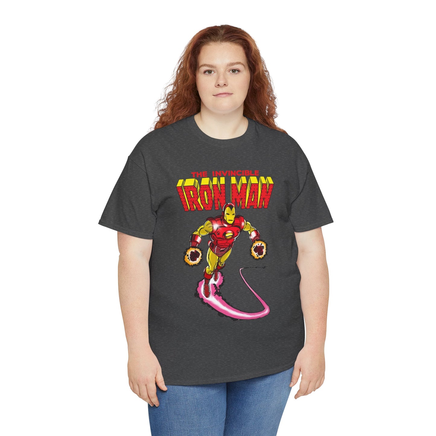 Iron Man T-Shirt - George Perez Art - Tony Stark in his Armor - Avengers Member - MCU - Marvel Comics