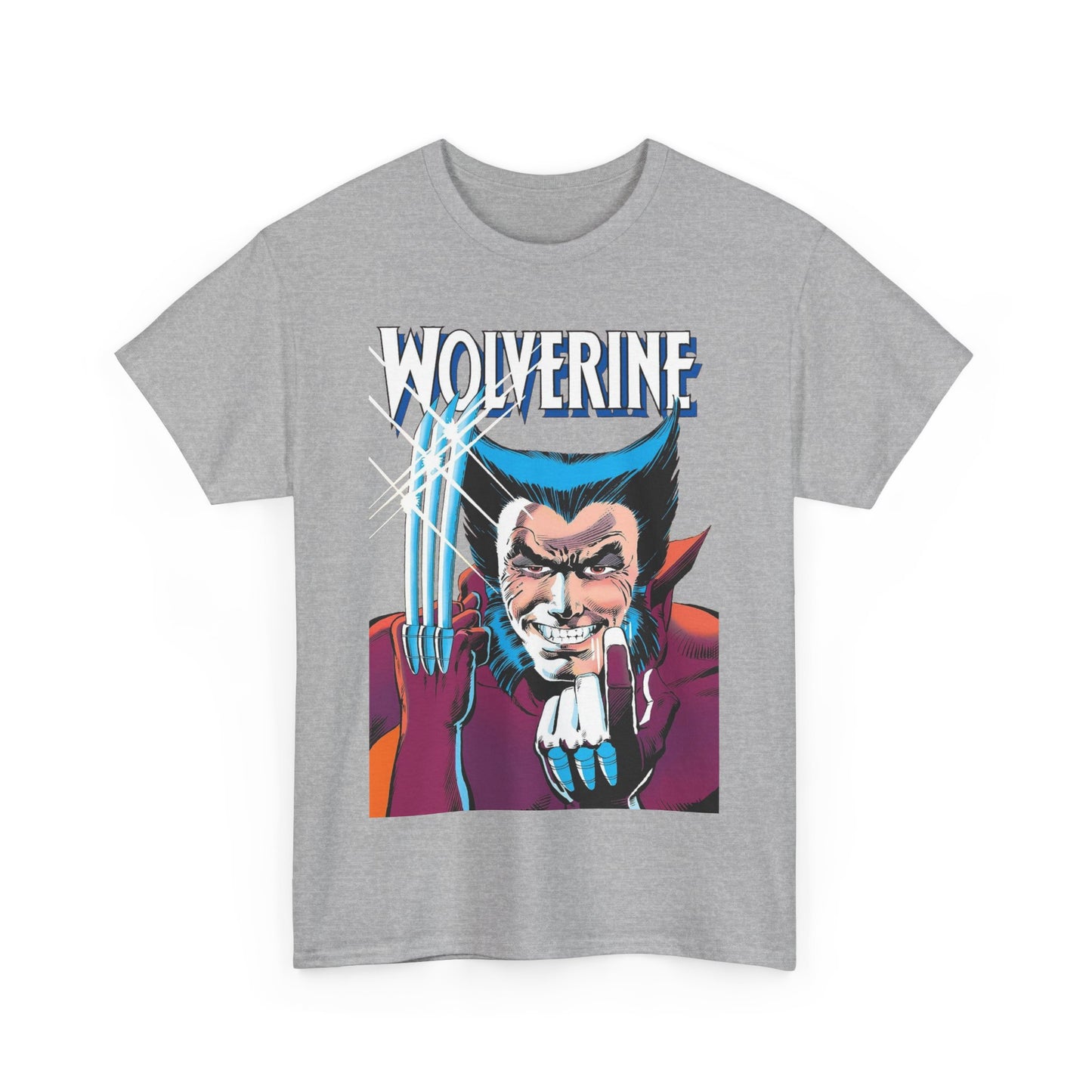 Wolverine T-Shirt - Frank Miller 1982 Cover Art - Marvel Comics - X-Men Member, Logan - Classic Mini-Series
