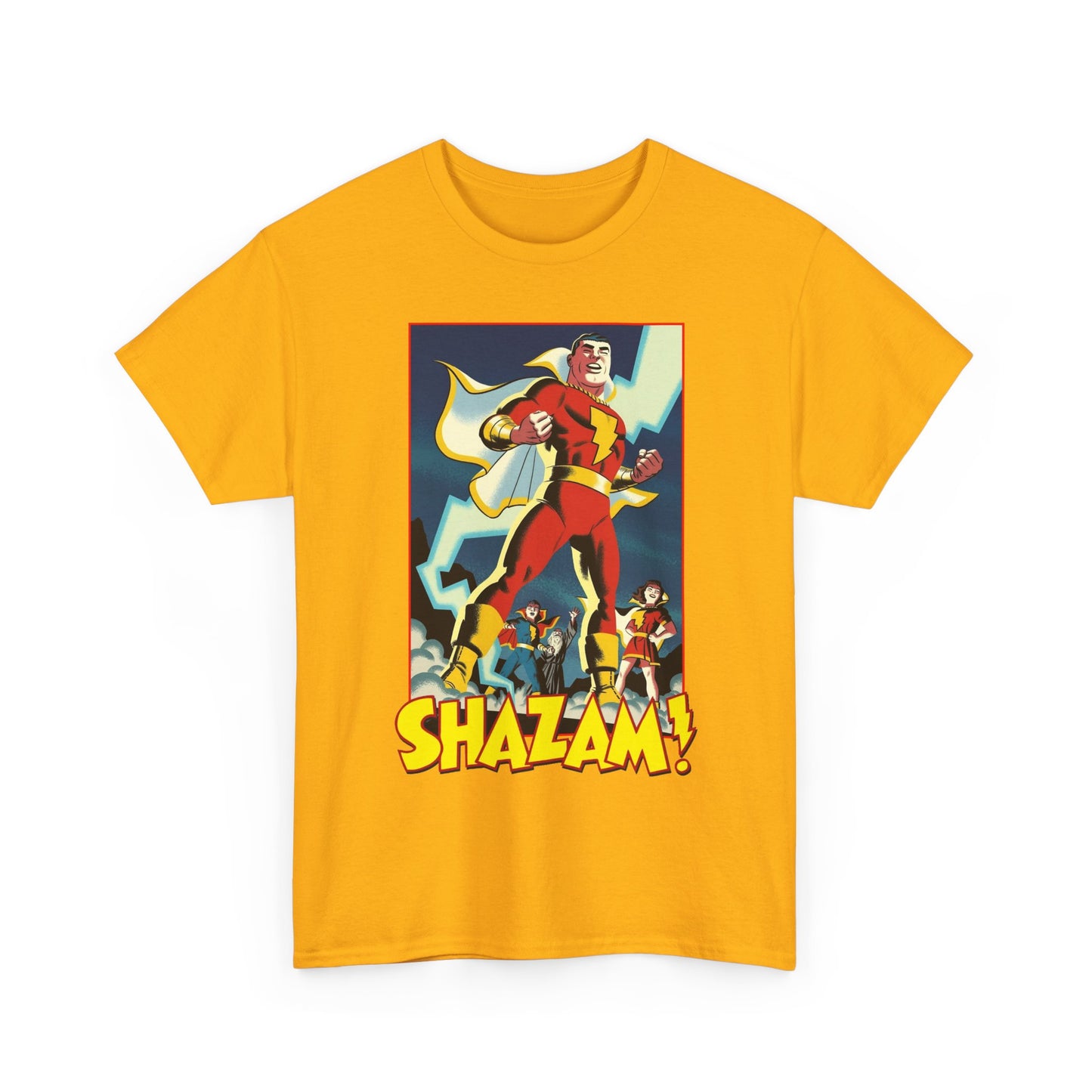 Shazam T-Shirt - Michael Cho Art - Marvel Family - Mary Marvel, Captain Marvel Jr - DC Comics