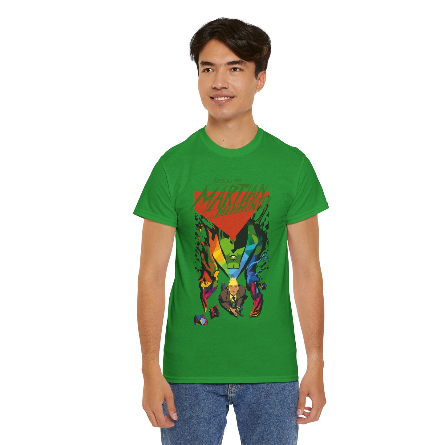 Absolute Martian Manhunter T-Shirt - Javier Rodríguez Art - DC Comics All-In - John Jones, FBI Agent - Deniz Camp Series