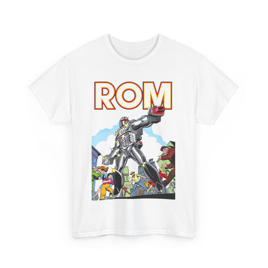 Rom: Spaceknight T-Shirt - Marvel Comics Art- Retro Character - Dire Wraiths