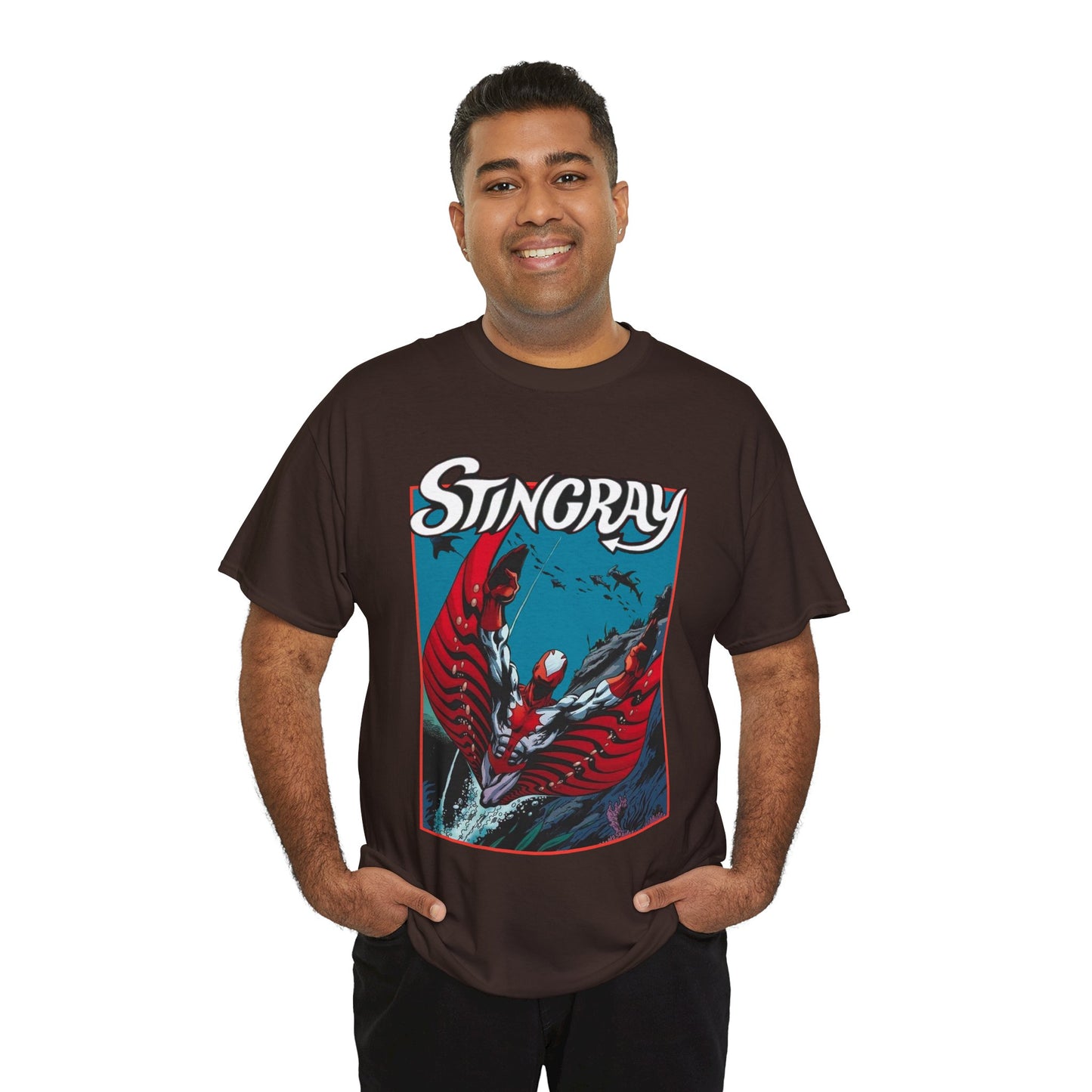 Stingray T-Shirt - Tales to Astonish First Appearance - Walter Newell - Avengers Member - Marvel Comics - Engineer, Oceanographer - Hydro-Base