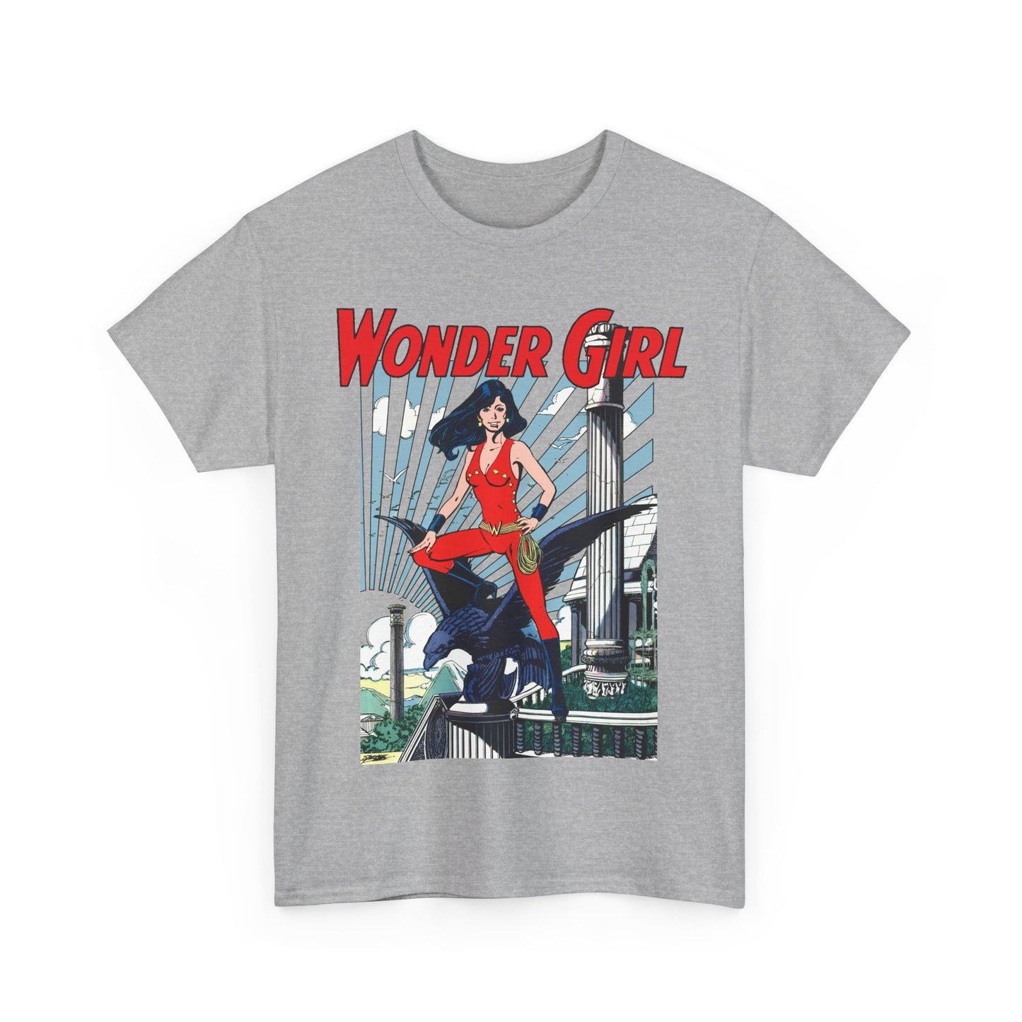 Wonder Girl T-Shirt - George Perez Art - New Teen Titans Member & Leader - Donna Troy, Sister of Wonder Woman - Amazon Warrior - DC Comics