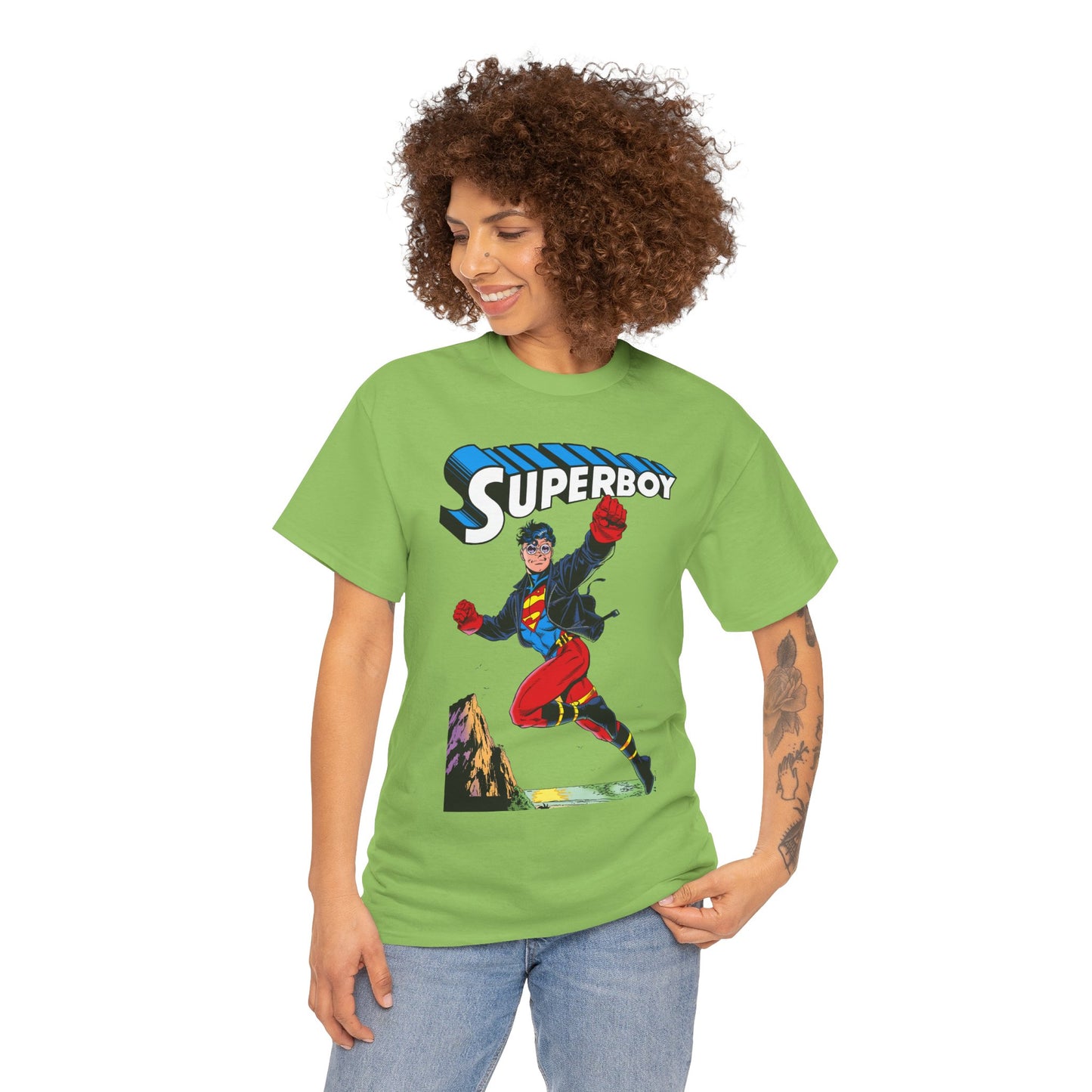 Superboy T-Shirt - Tom Grummett Art - Reign of the Superman - Connor Kent, Kon-L - DC Comics
