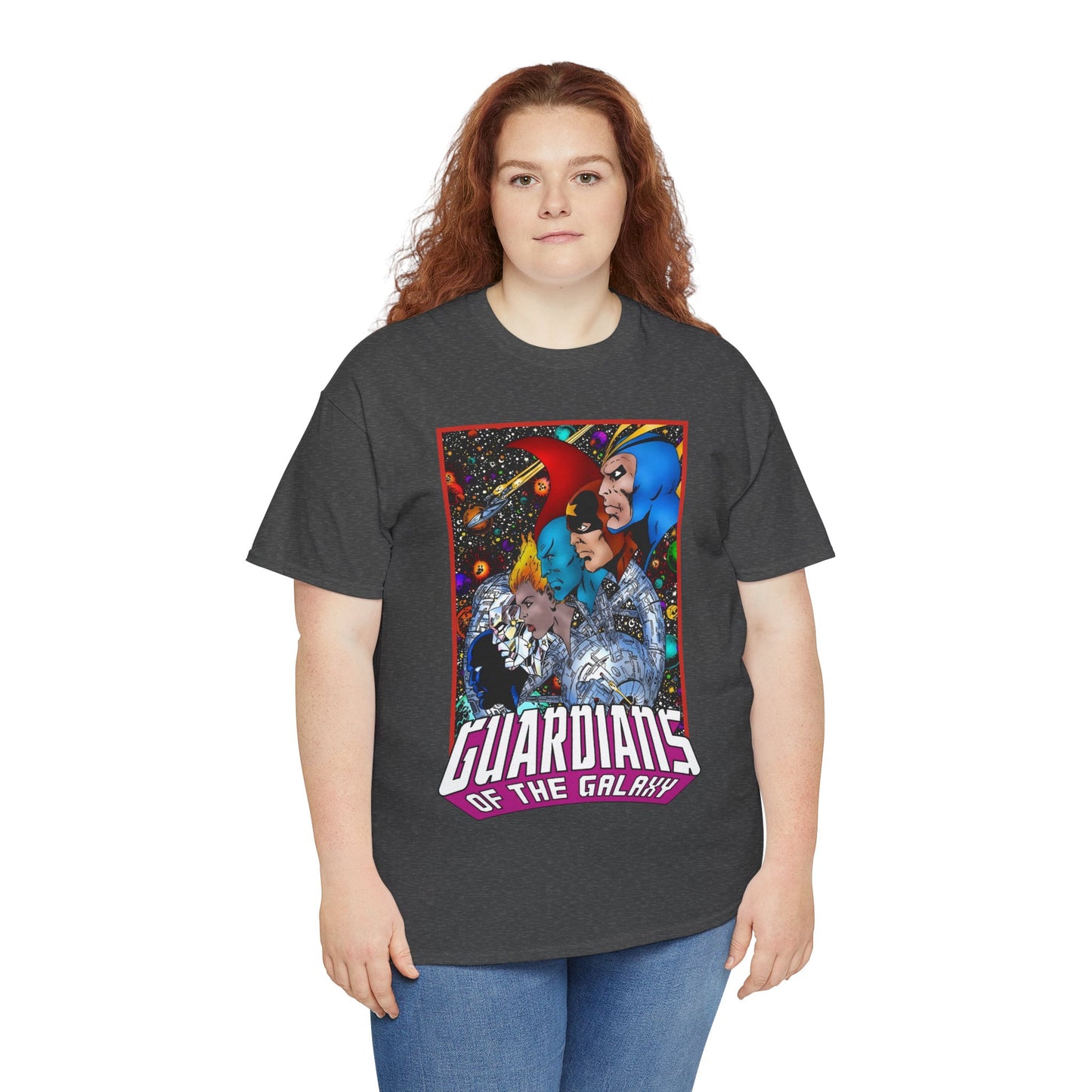 Guardians of the Galaxy T-Shirt - George Perez Art - Starhawk, Yondu, Vance Astro - Marvel Comics