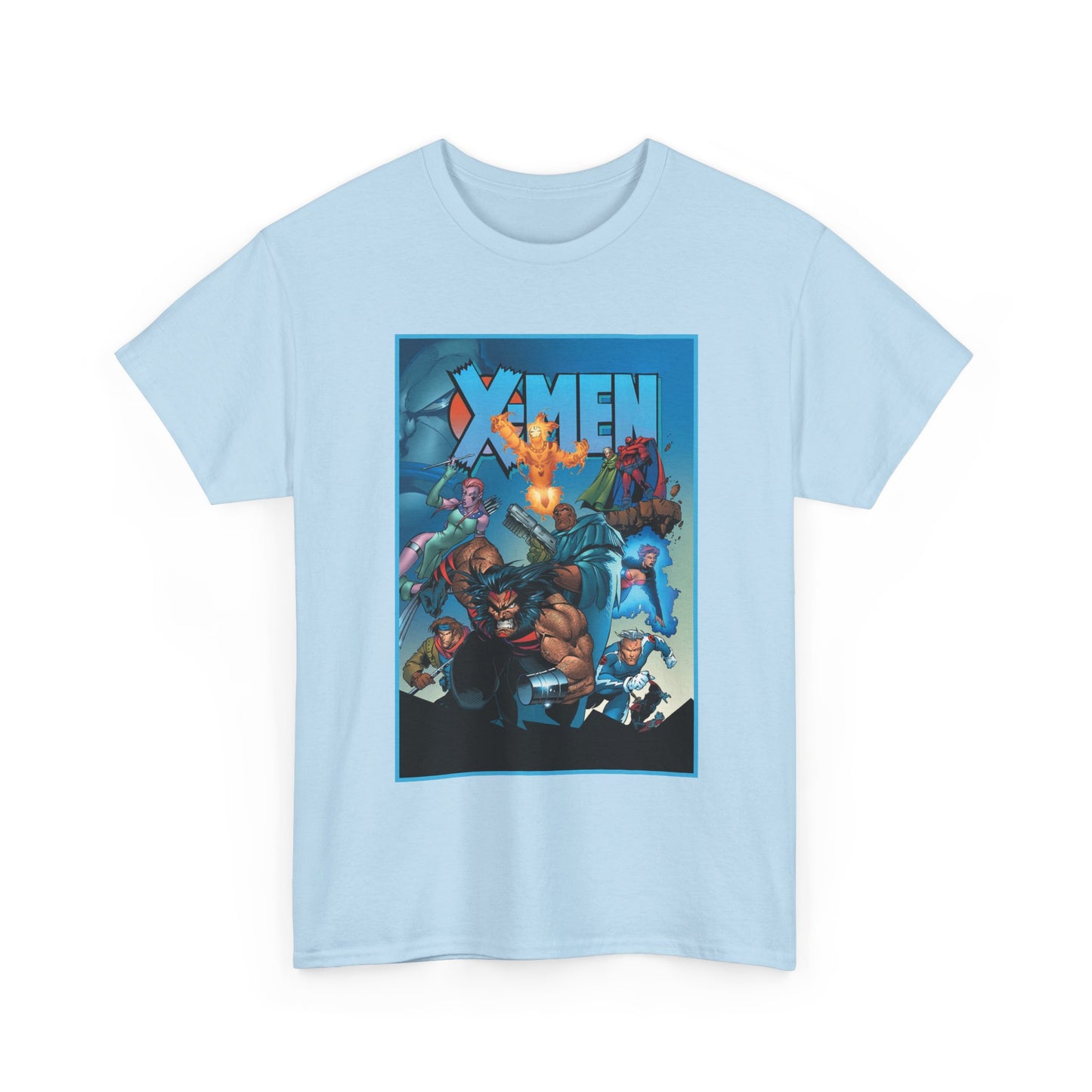 X-Men: Age of Apocalypse T-Shirt - Wolverine, Magneto, Bishop, Quicksilver, Blink - Mutant Alternate Reality - Marvel Comics