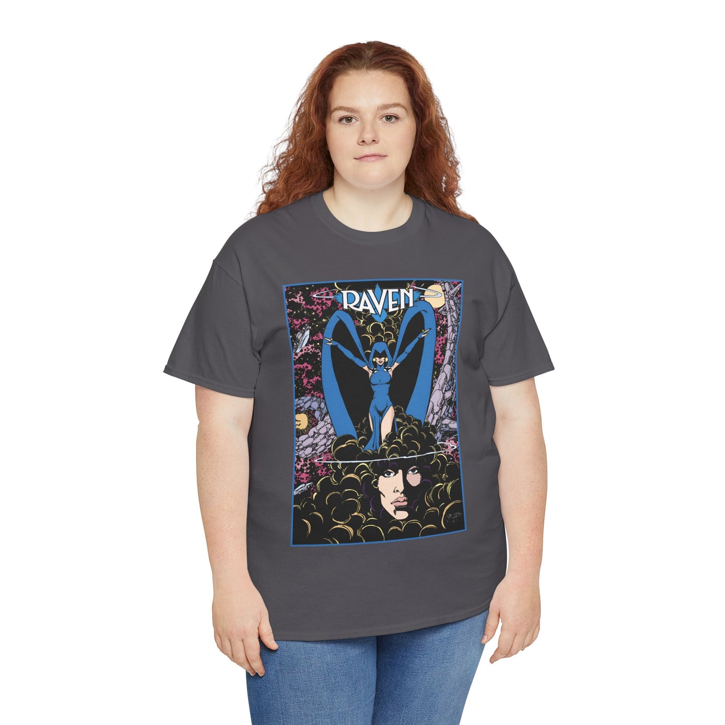 Raven T-Shirt - New Teen Titans - George Perez Art - Trigon, Azarath - DC Comics