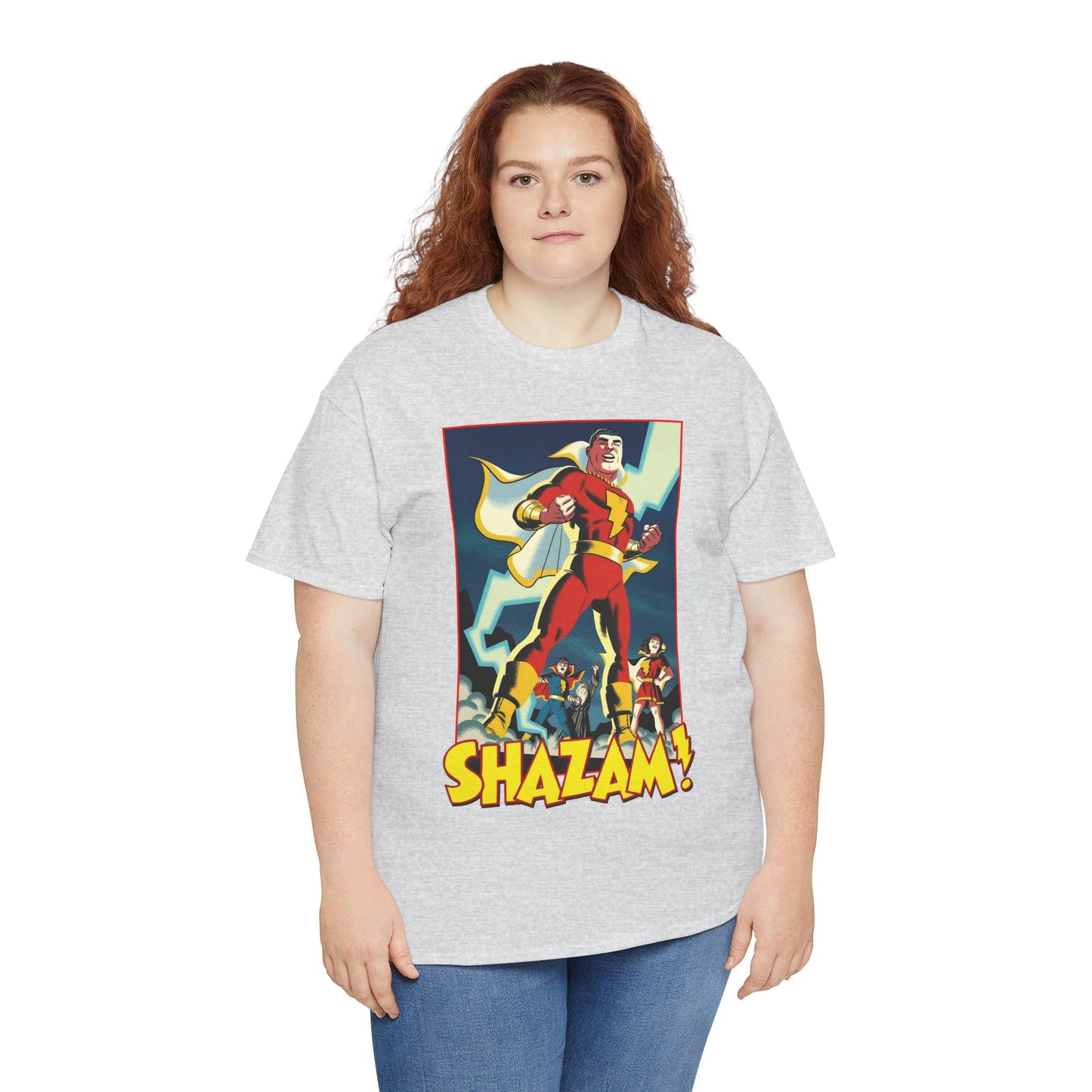 Shazam T-Shirt - Michael Cho Art - Marvel Family - Mary Marvel, Captain Marvel Jr - DC Comics