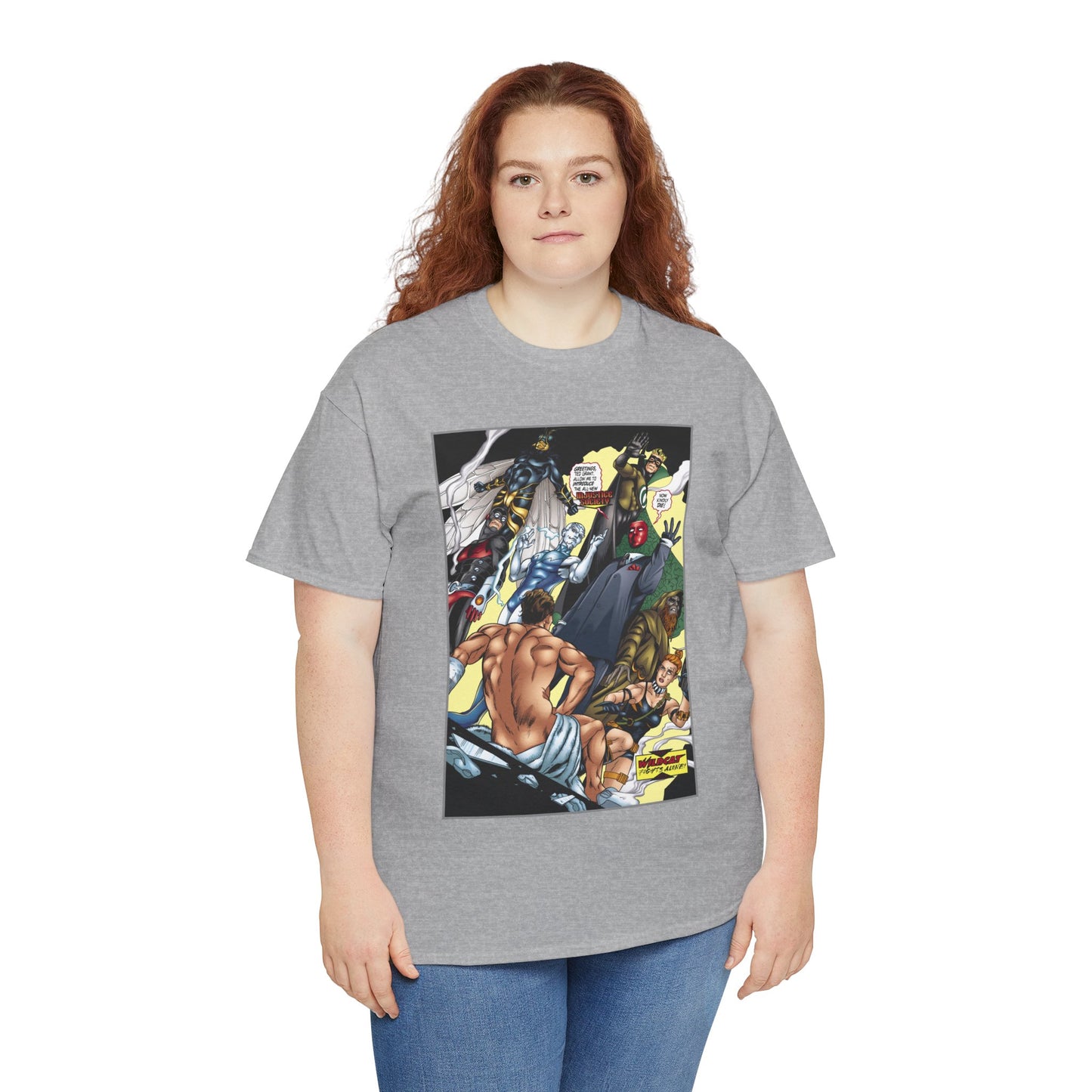 Wildcat/Injustice Society T-Shirt