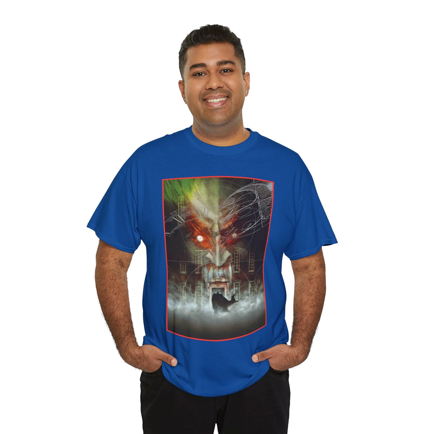 Batman: Arkham Asylum T-Shirt - Dave McKean Art - From the Grant Morrison Graphic Novel - DC Comics - Dark Knight Detective