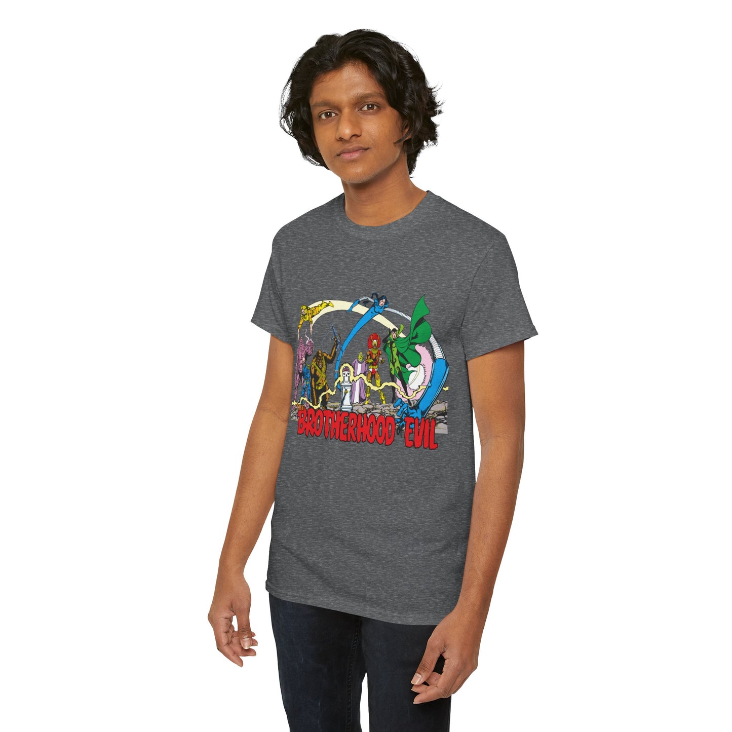 Brotherhood of Evil T-Shirt - George Perez Art - New Teen Titans, Doom Patrol - DC Comics - Madame Rouge, Phobia