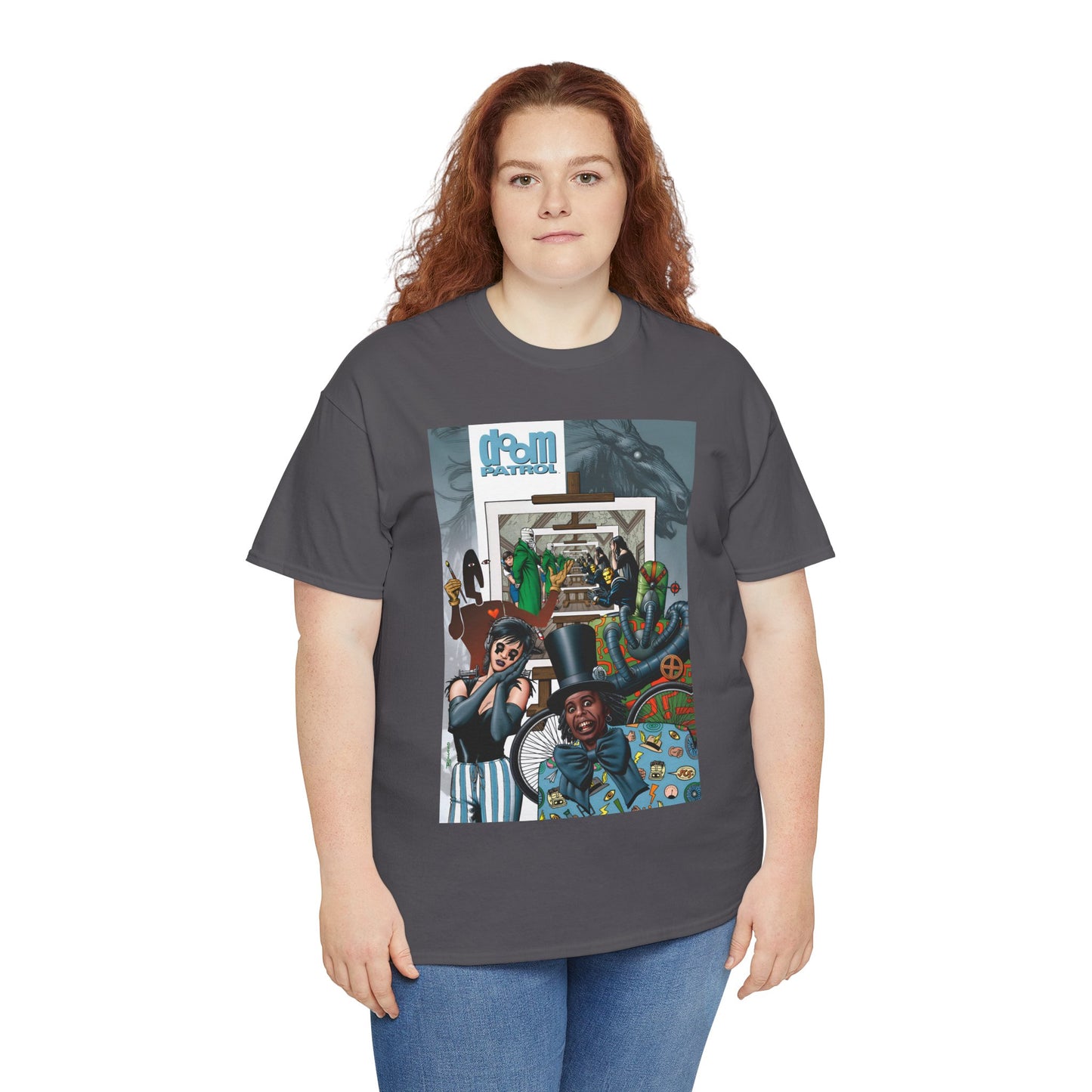 Doom Patrol T-Shirt - Brian Bolland Art - Grant Morrison Story - DC Comics/Vertigo Comics