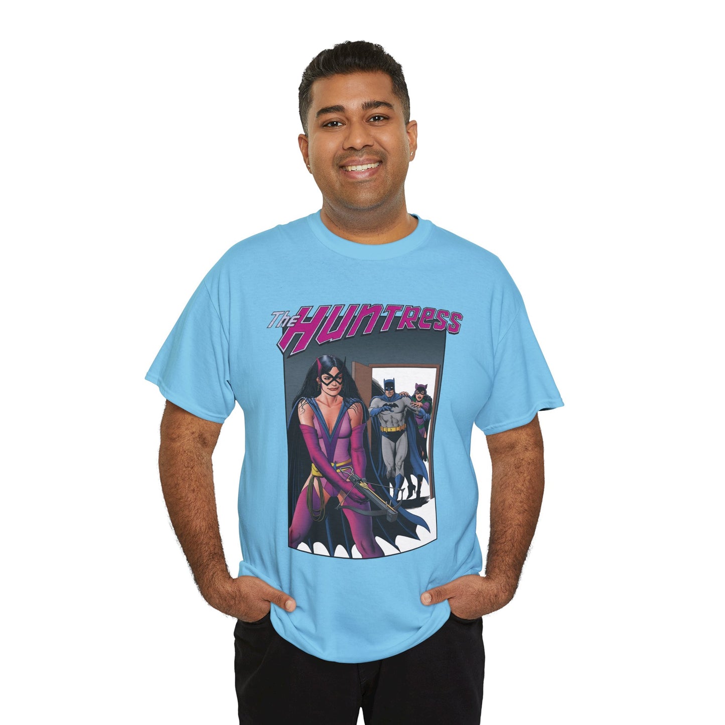 Huntress Shirt - Brian Bolland Art - Helena Wayne, Batman and Catwoman's Daughter - JSA Member, Earth 2 - DC Comics