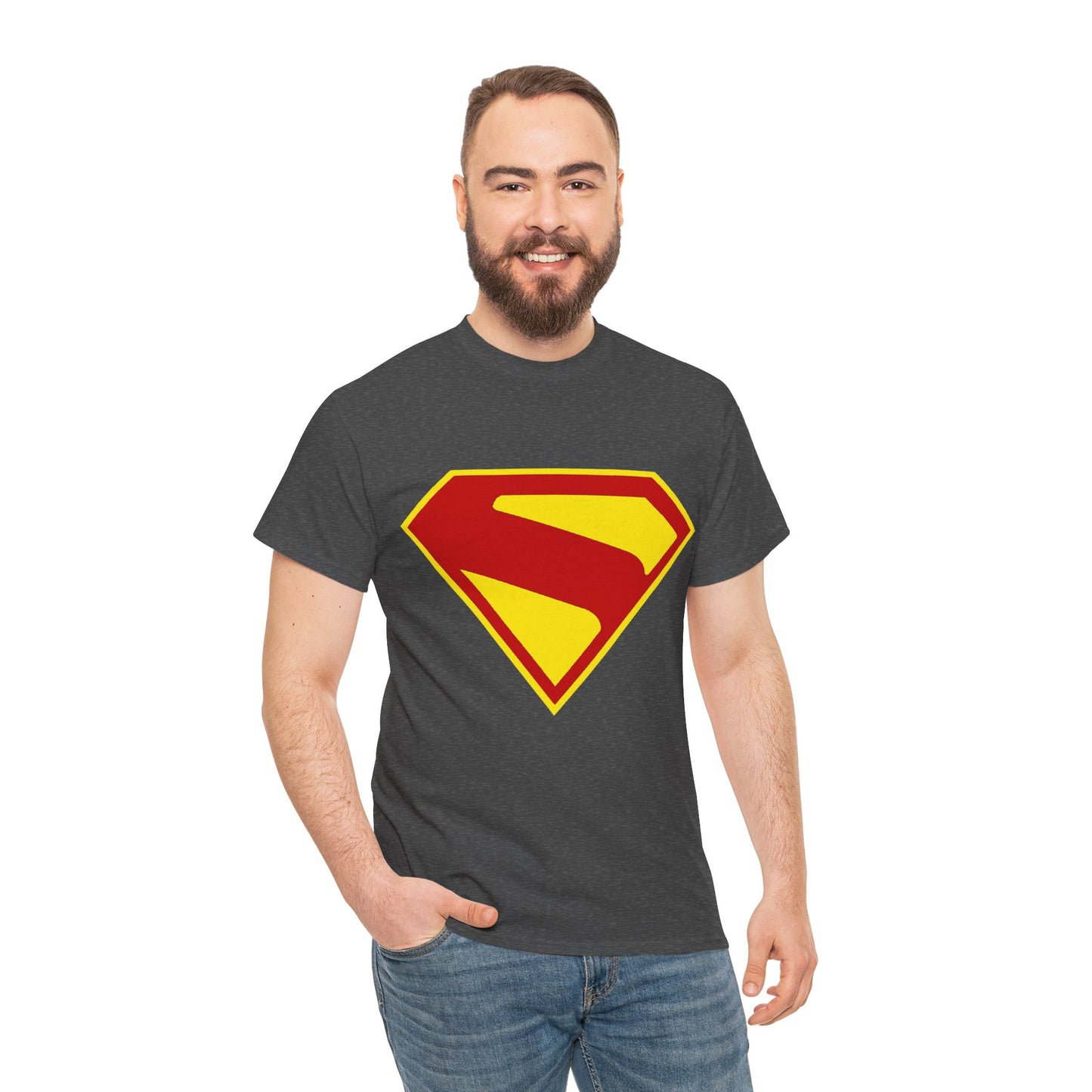 Superman Legacy T-Shirt - 2025 James Gunn Movie - S Emblem - David Corenswet - DC Comics - Man of Steel