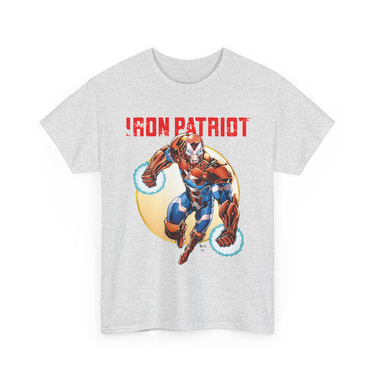 Iron Patriot T-Shirt - Todd Nauck Art - Avengers Member - Marvel Comics