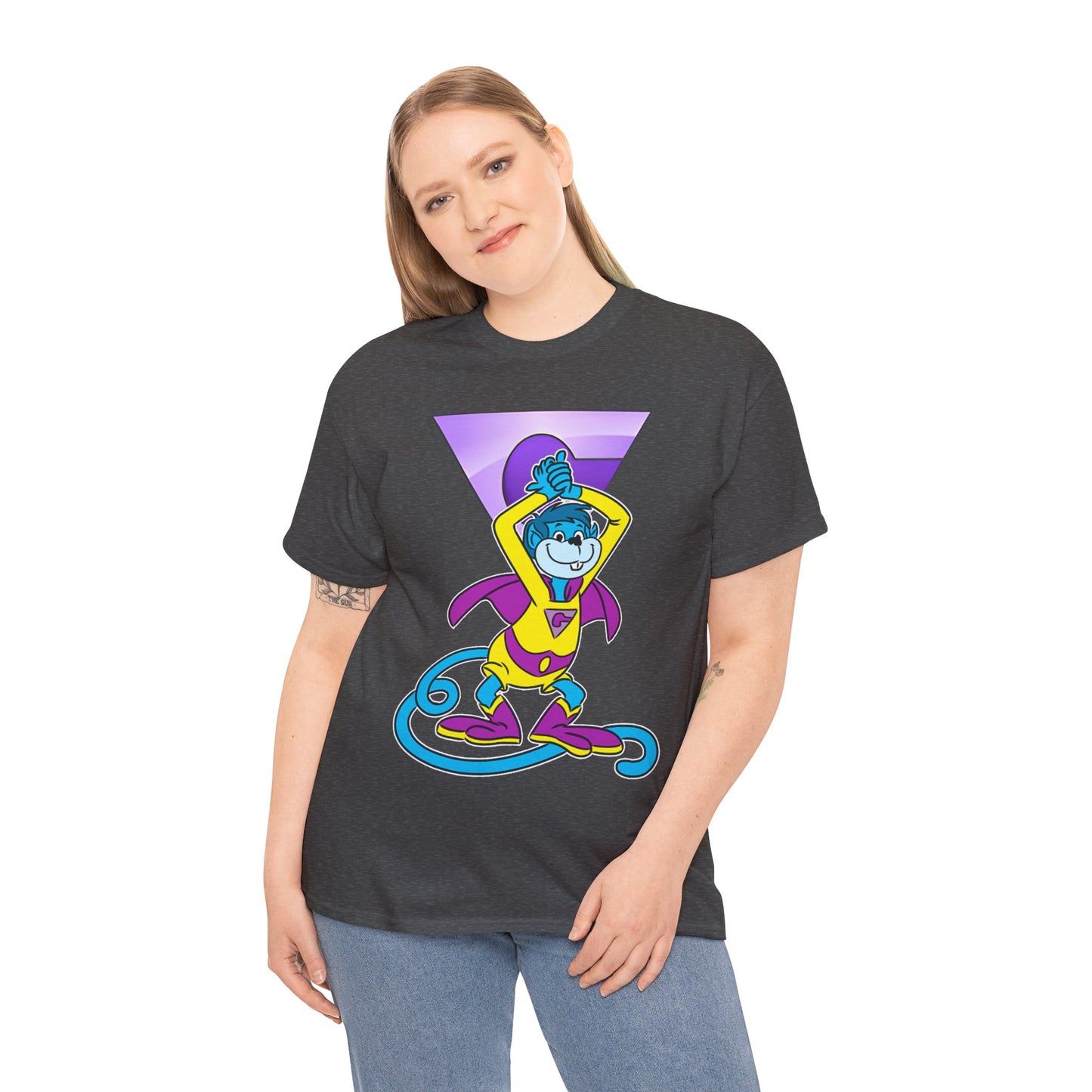 Gleek T-Shirt - Super Friends Cartoon - Wonder Twins Mascot - DC Comics - Space Monkey from Exxor - Zan & Jayna