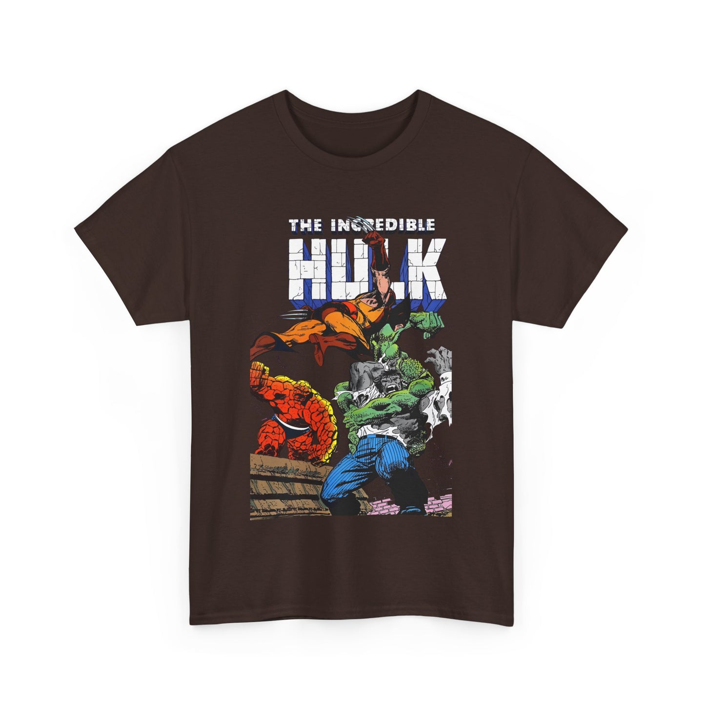 Incredible Hulk T-Shirt - Vs Wolverine, The Thing, The Abomination - Marvel Comics