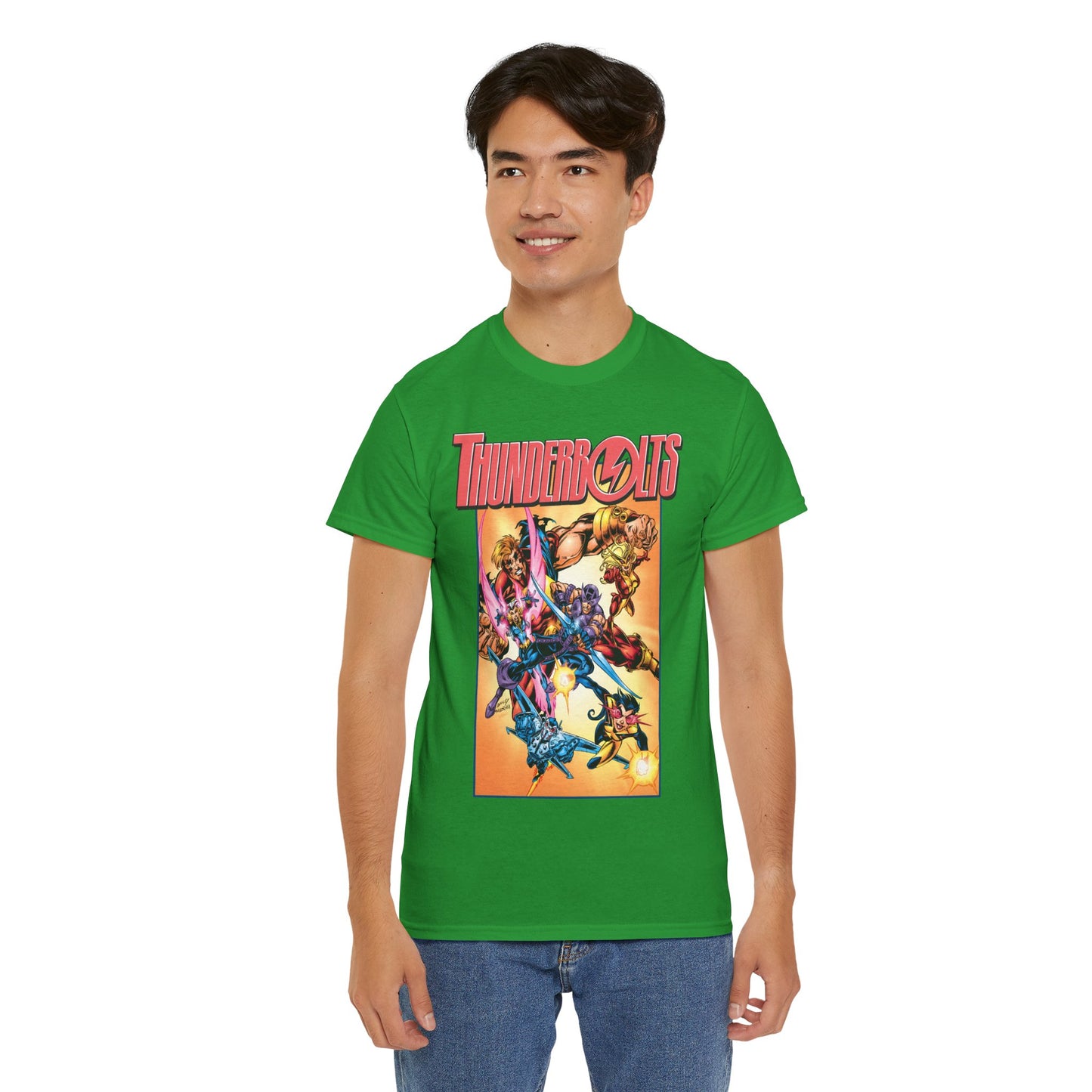 Thunderbolts T-Shirt - Mark Bagley Art - Hawkeye, Songbird - Marvel Comics - Avengers Connection