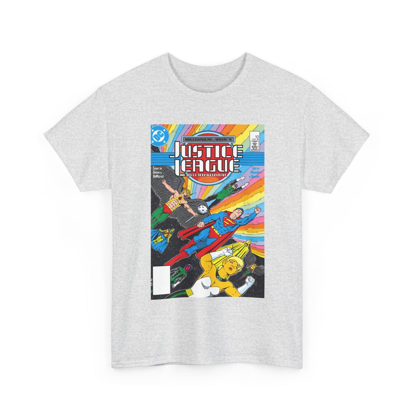 Justice League International T-Shirt - Kevin Maguire Art - DC Comics