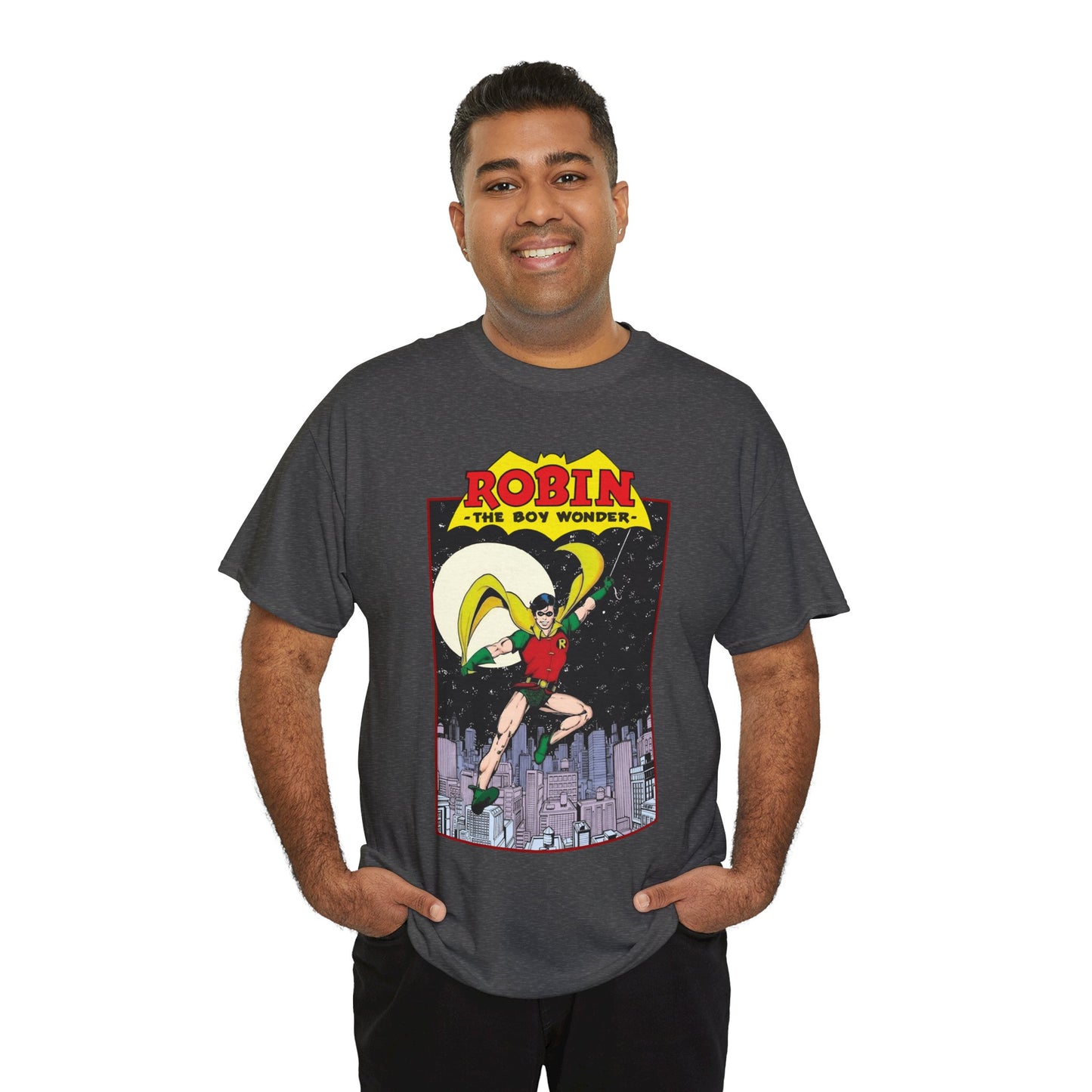 Robin the Boy Wonder T-Shirt - George Perez Art - New Teen Titans Member & Leader - DC Comics