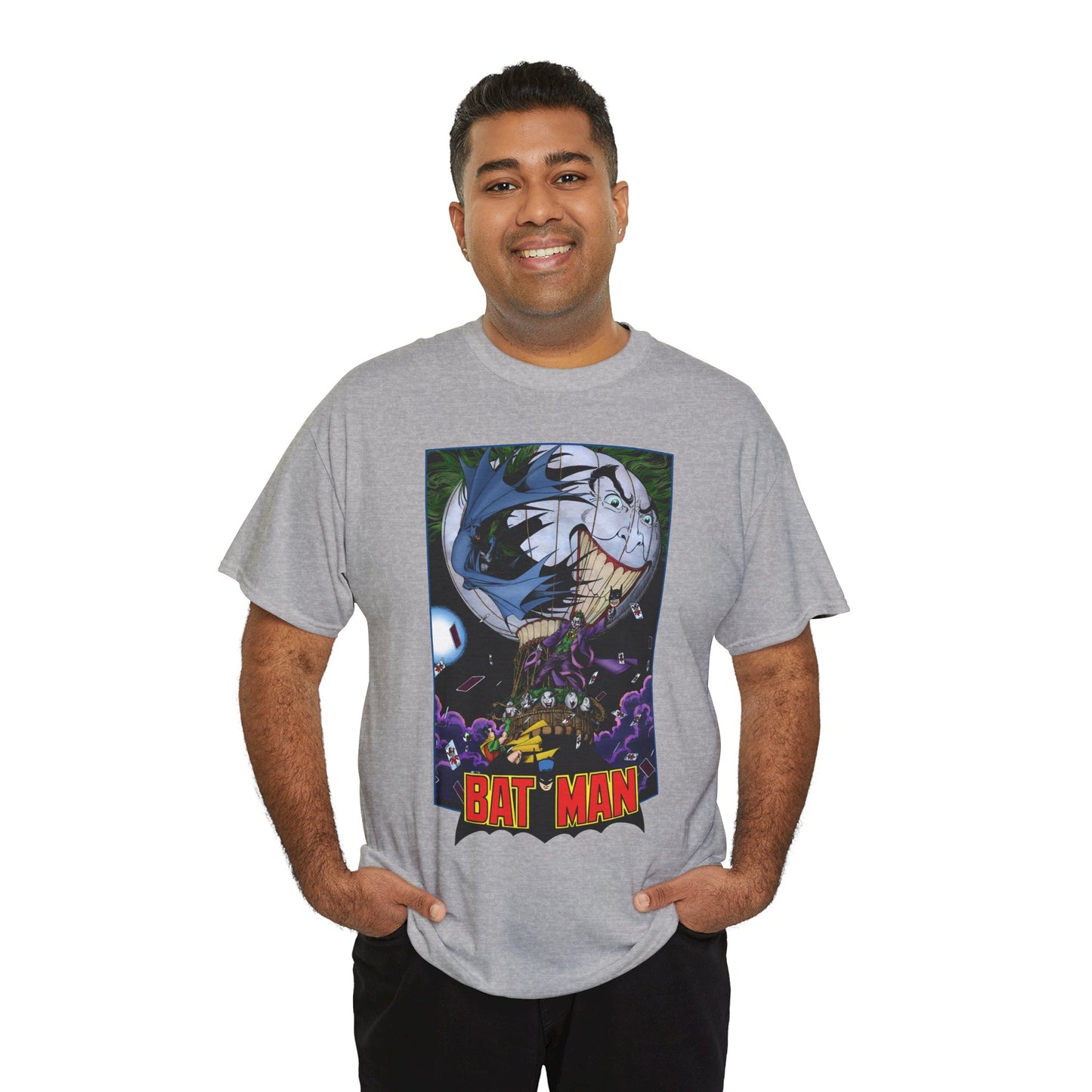 Batman T-Shirt - George Perez Art - From The Portfolio - Joker & Robin - DC Comics