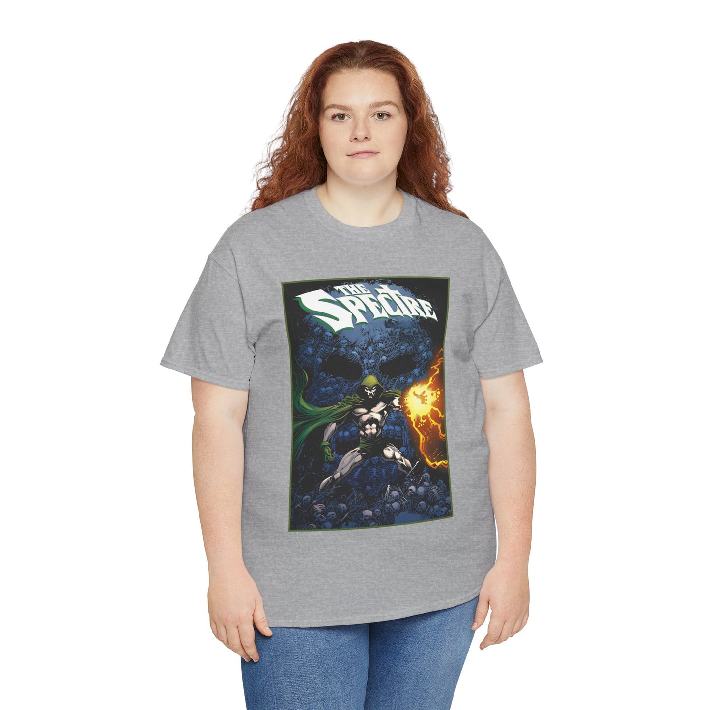 Spectre T-Shirt - Tom Mandrake Art - Jim Corrigan - 1980s Series - DC Comics