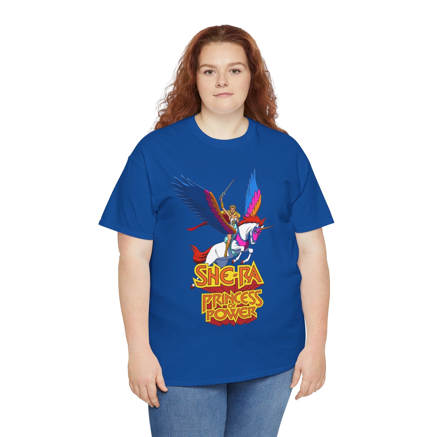 She-Ra & Swiftwind T-Shirt - Adora, Princess of Power, POP - Beloved Filmation Cartoon from the 1980s - He-Man Connection - Etheria - Fighting Hordak and the Evil Horde