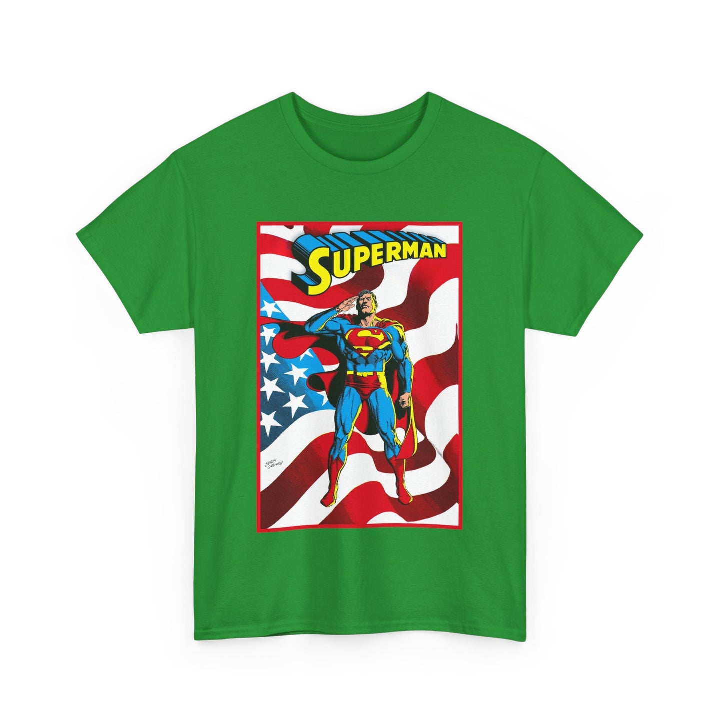 Superman T-Shirt - Jerry Ordway Art - Man of Steel, Metropolis - DC Comics