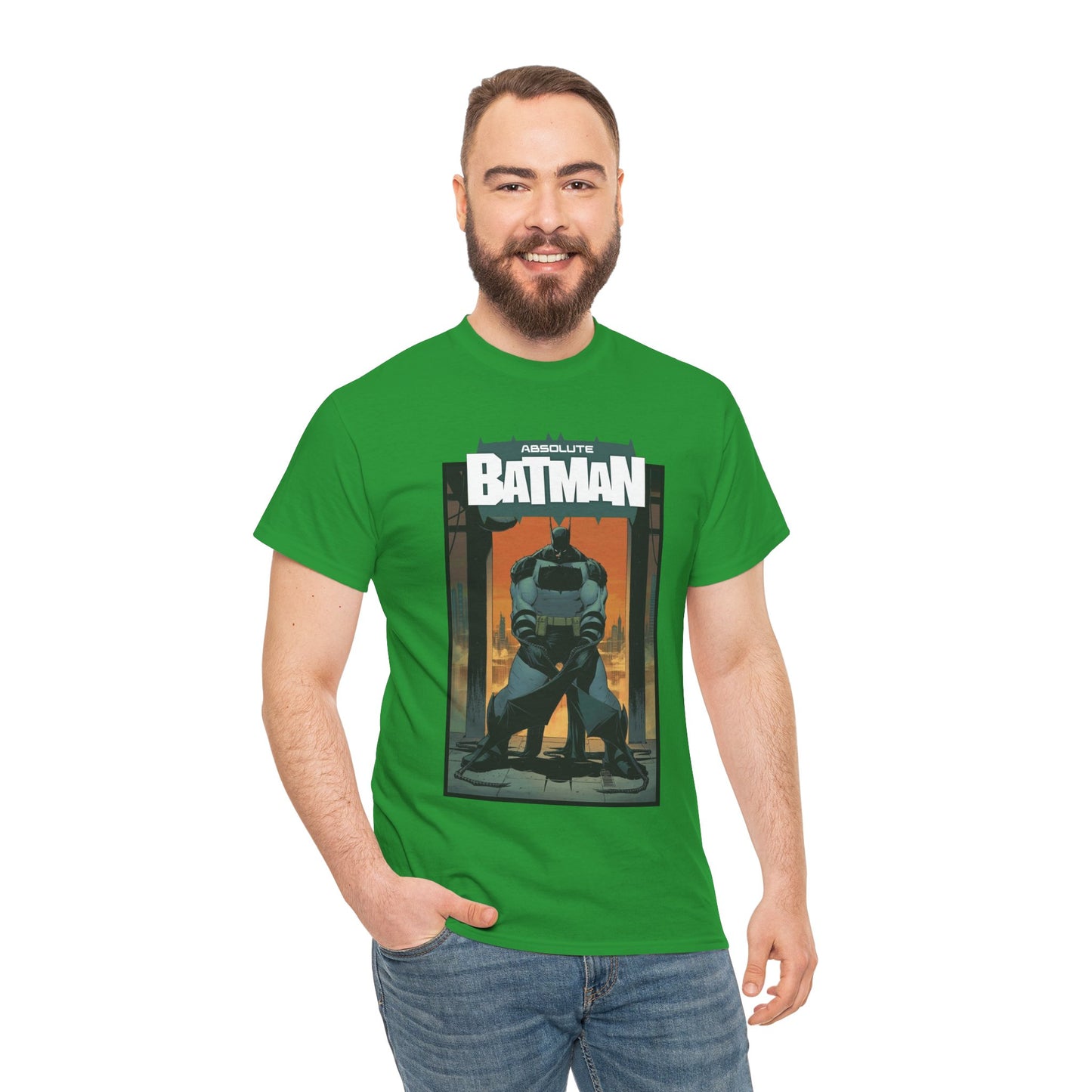Absolute Batman T-Shirt - DC All-In Series - Amazing Nick Dragotta Art, Scott Snyder Story - Gotham City, Bruce Wayne - DC Comics
