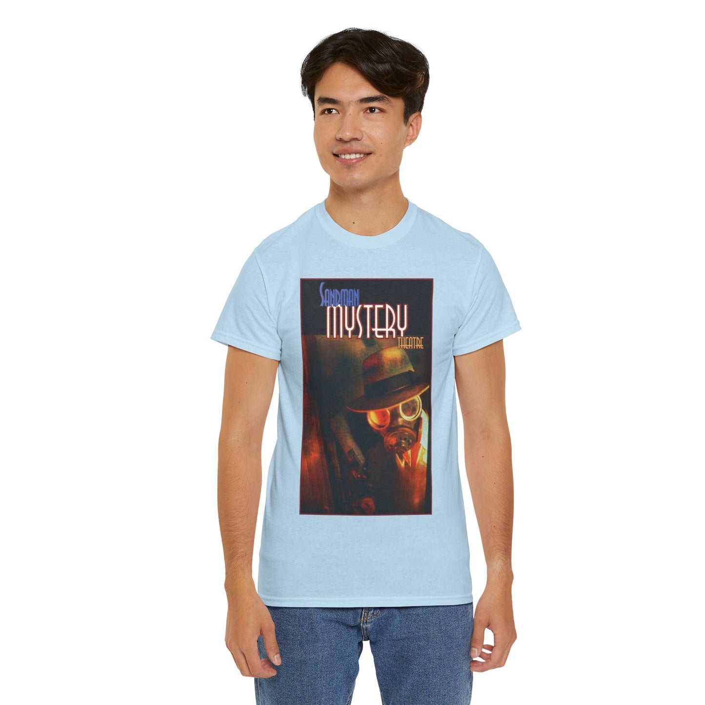 Sandman Mystery Theatre T-Shirt - Wesley Dodds - Popular Vertigo, DC Comics Series from the 1990s