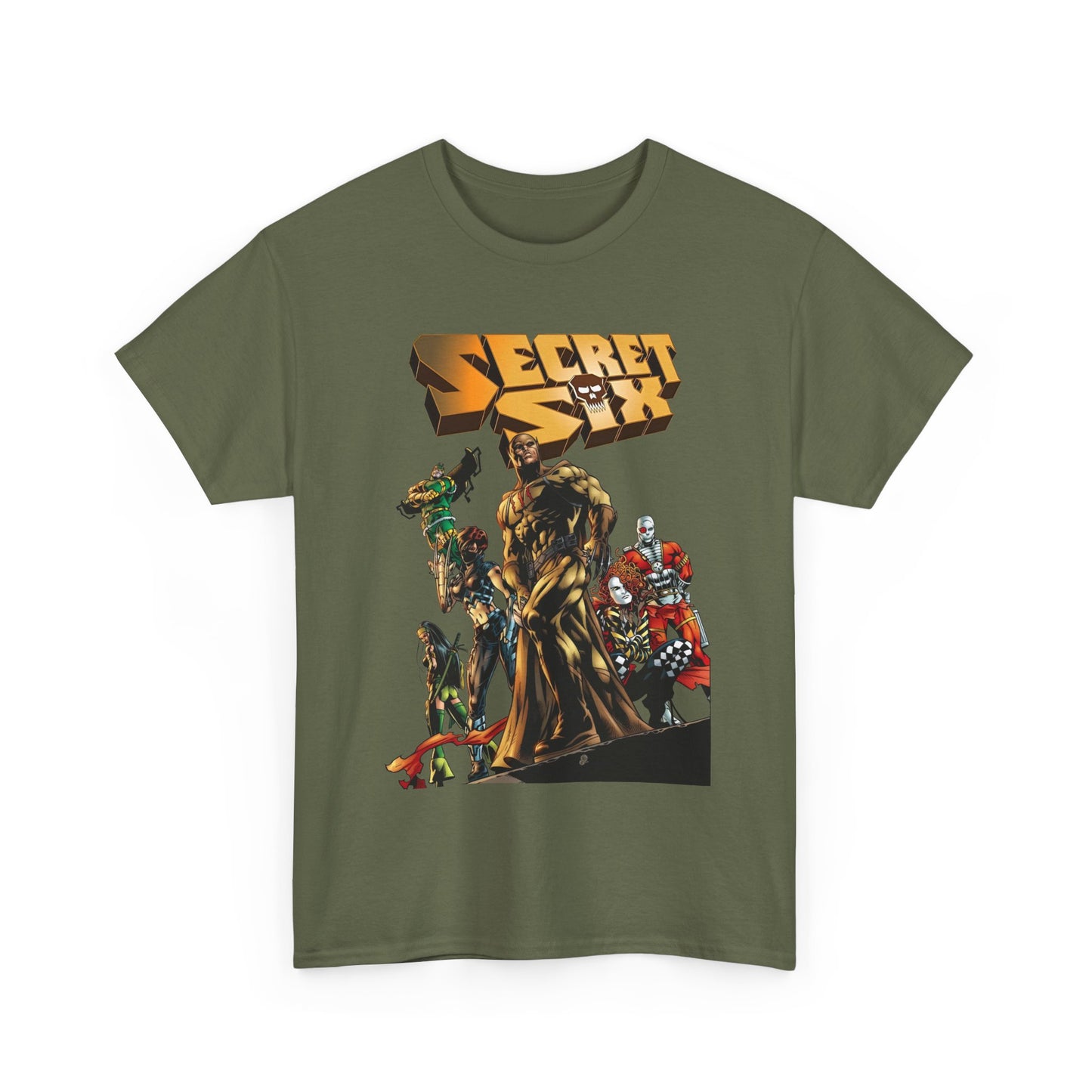 Secret Six T-Shirt - Gail Simoine Series - Catman, Ragdoll, Deadshot - DC Comics