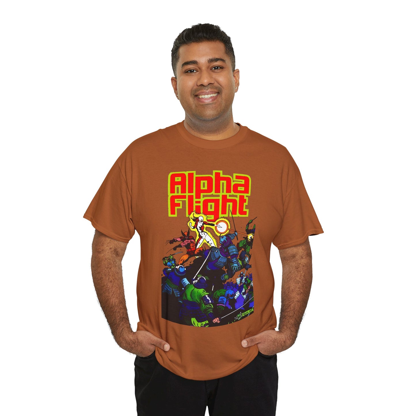Alpha Flight T-Shirt - Mike Mignola Art
