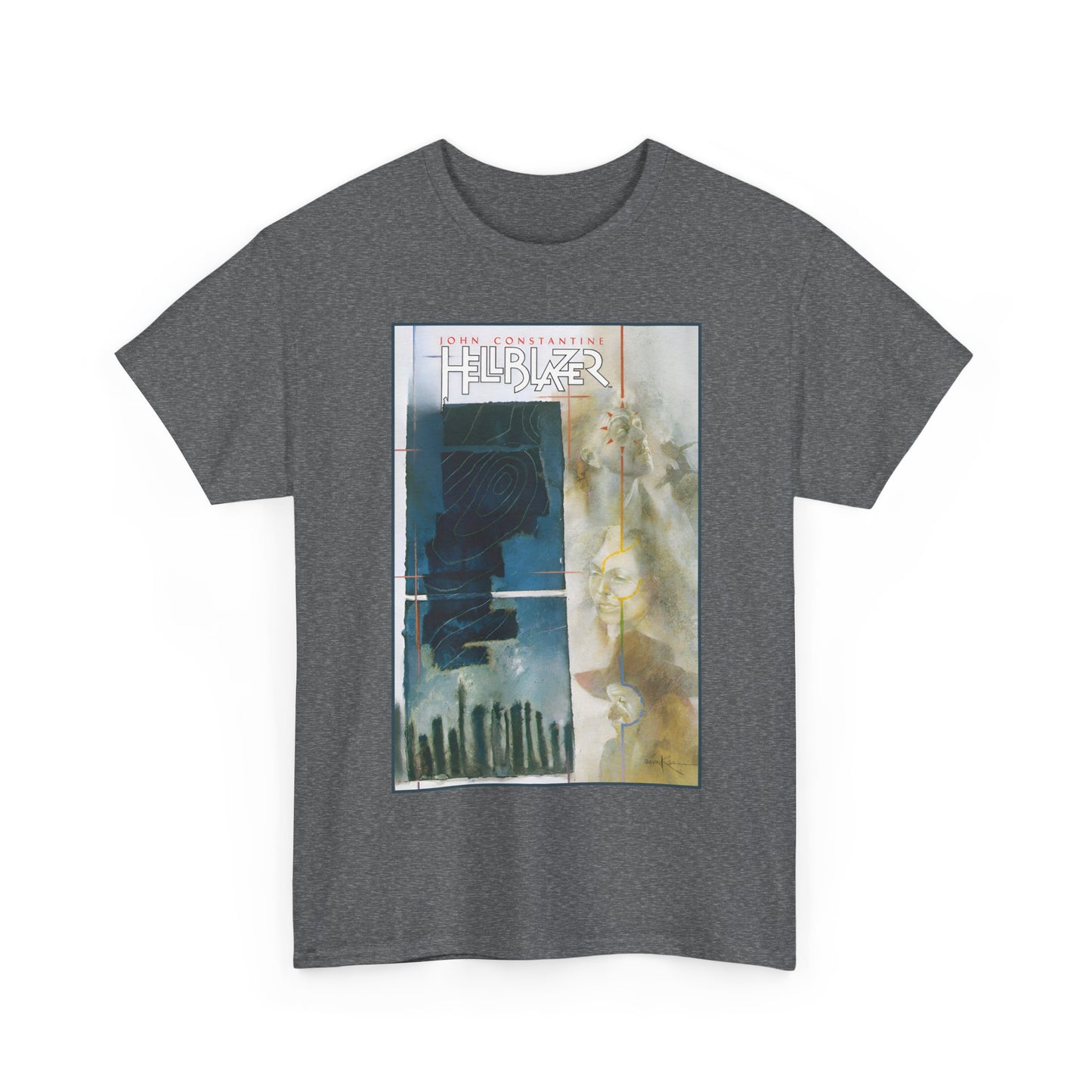 Hellblazer T-Shirt - Dave McKean Art - Vertigo Comics - John Constantine - #14 Cover Art