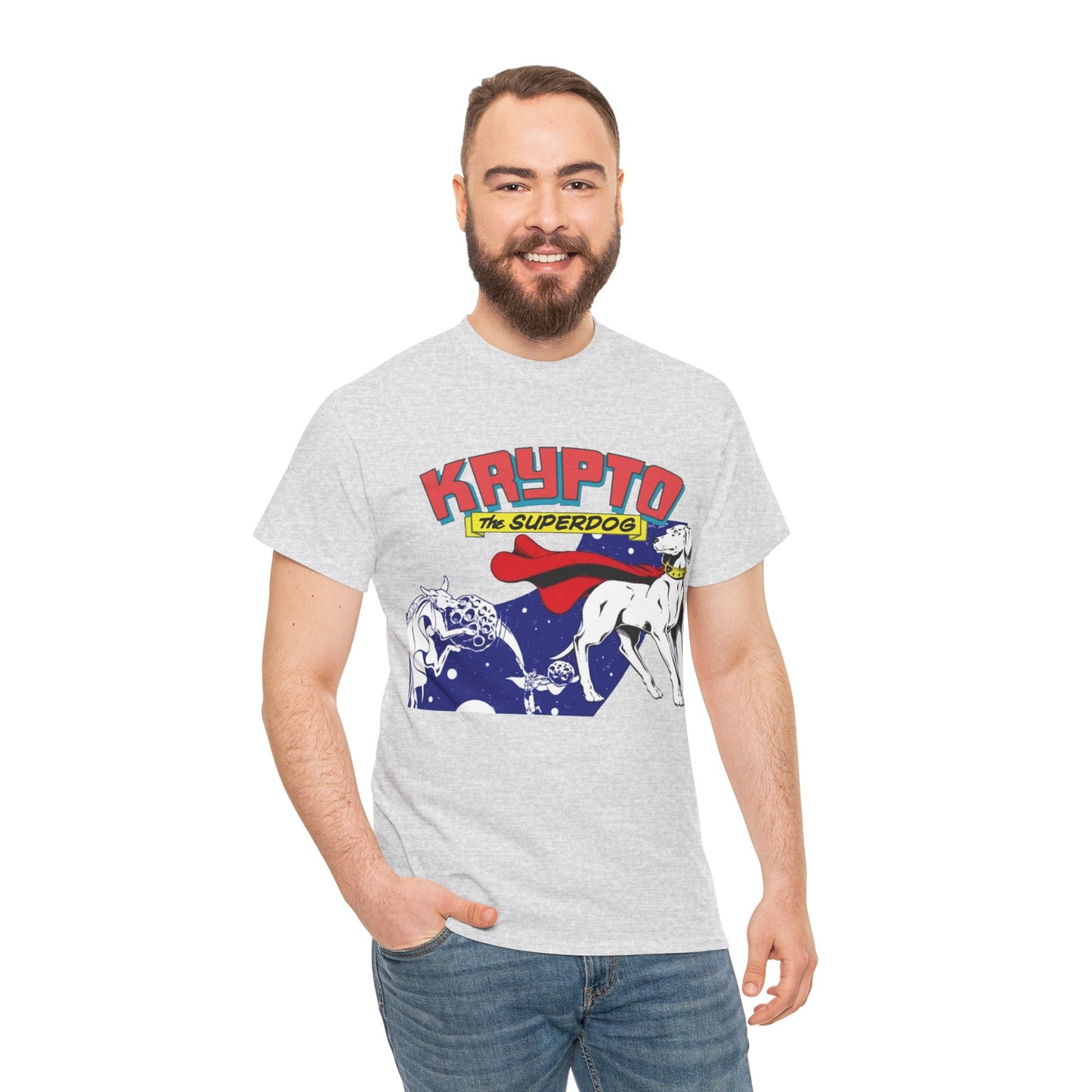 Krypto T-Shirt - James Gunn Superman Movie 2025 - Superman's Beloved Pet -Super Dog from Krypton - Stays at the Fortress of Solitude - DC Comics