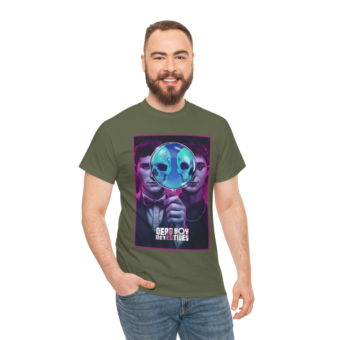Deadboy Detectives T-Shirt - Sandman Spin-Off, Vertigo Comics - Netflix Series - George Rexstrew & Jayden Revri