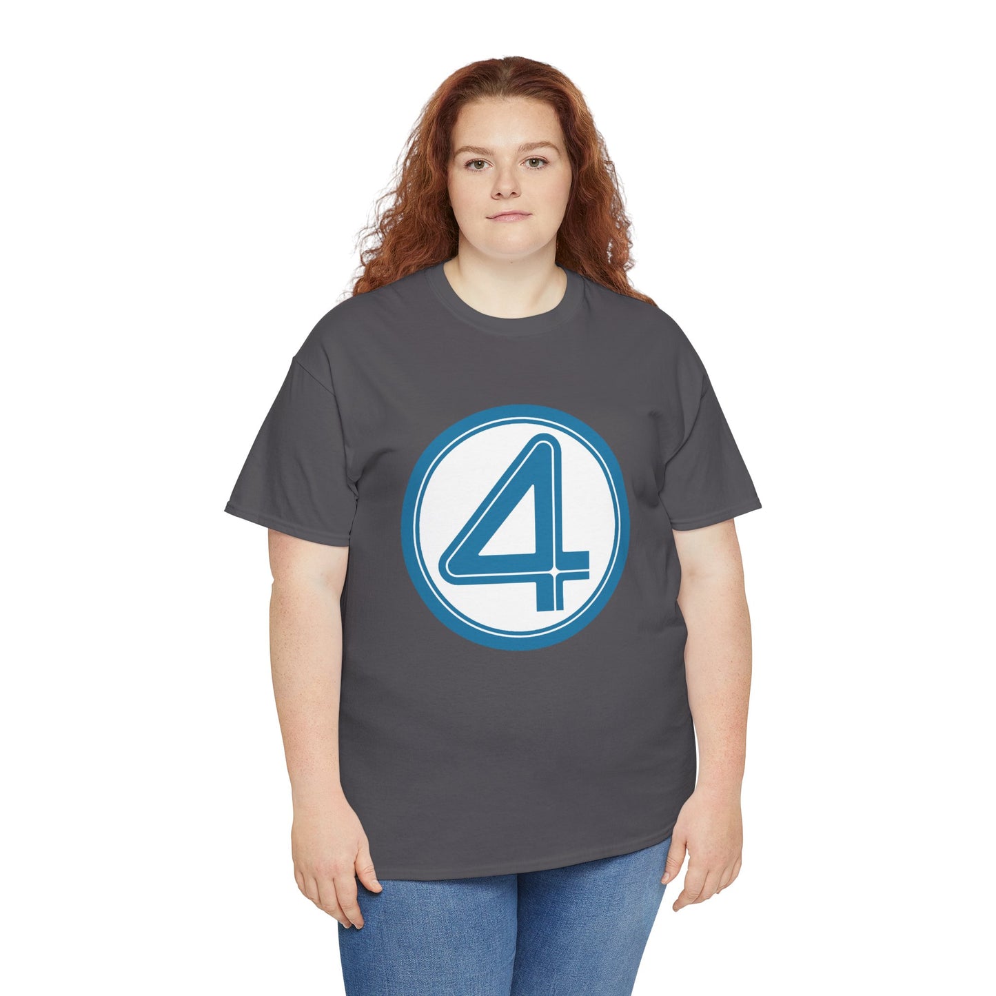 Fantastic Four Logo T-Shirt - New Marvel Movie 2025 - MCU - Pedro Pascal - 4 - Marvel Comics - Reed Richards