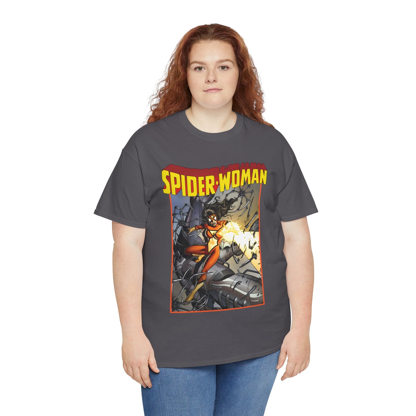 Spider-Woman T-Shirt - George Perez Art - Jessica Drew - Marvel Comics