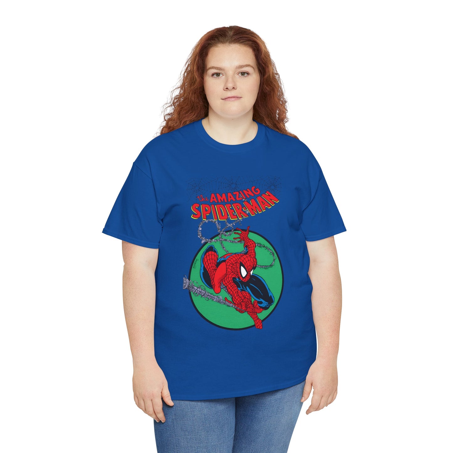 Amazing Spider-Man T-Shirt - Todd McFarlane Art - Cover to Issue #301 - Peter Parker, Web-Slinger - Marvel Comics