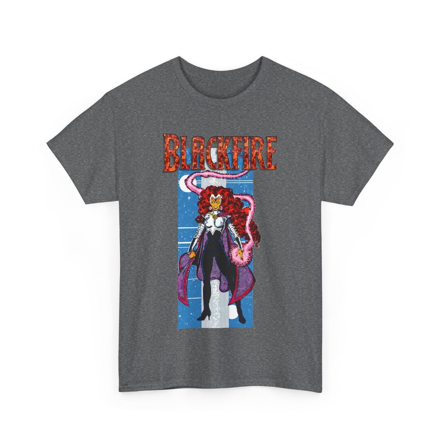 Blackfire T-Shirt - George Perez Art - New Teen Titans Enemy, Starfire's Evil Sister - From Tamaran - DC Comics